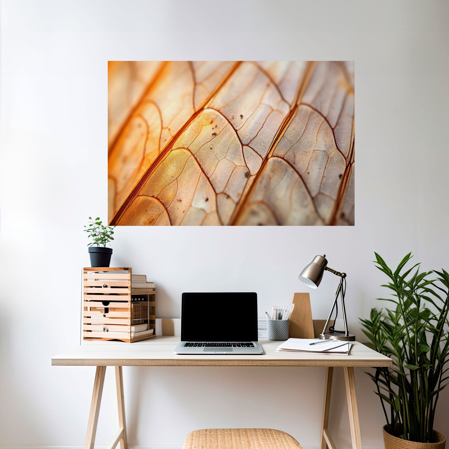 ELEGANTE VENATURA Poster orizzontale staccabile e attaccabile