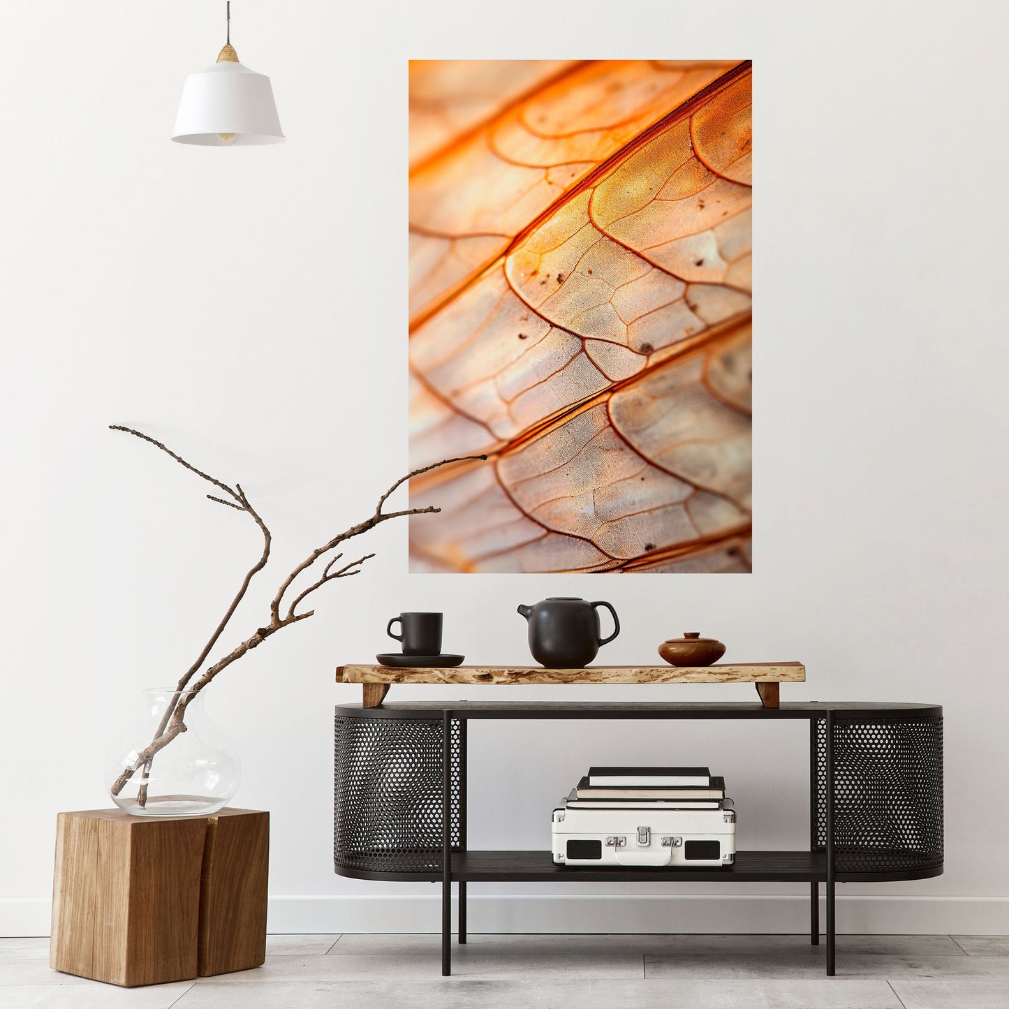 ELEGANTE VENATURA Poster verticale staccabile e attaccabile