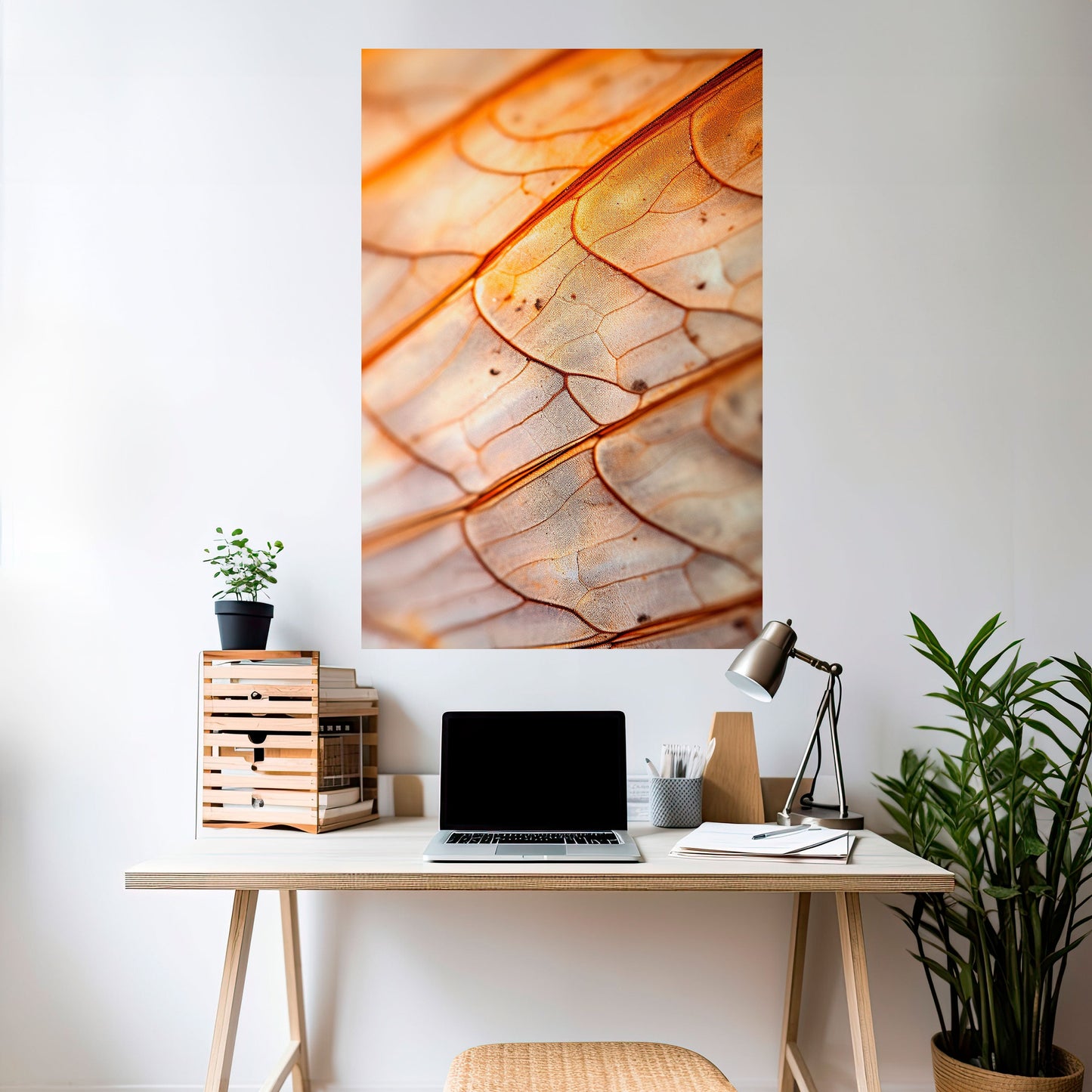 ELEGANTE VENATURA Poster verticale staccabile e attaccabile