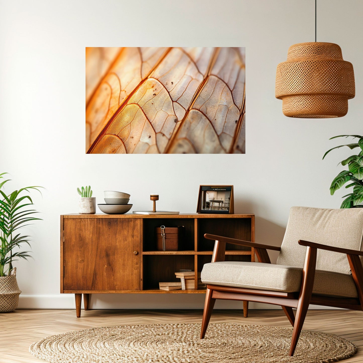 ELEGANTE VENATURA Poster orizzontale staccabile e attaccabile