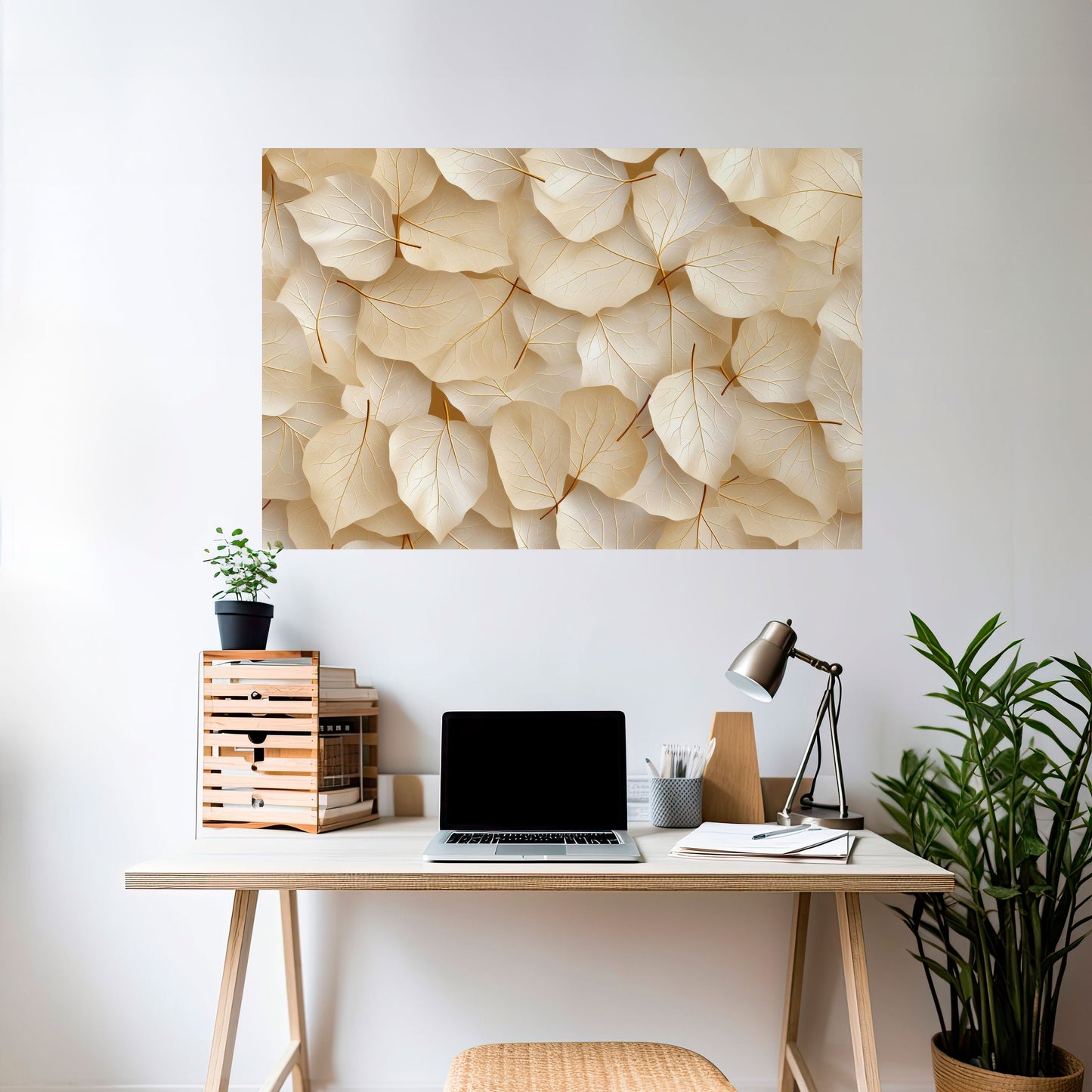 Poster orizzontale staccabile e attaccabile VELLUM LEAF SYMPHONY