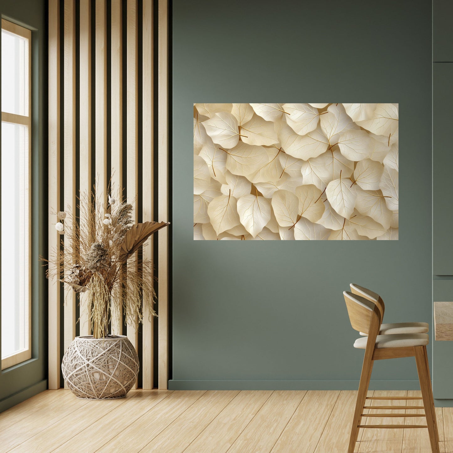 Poster orizzontale staccabile e attaccabile VELLUM LEAF SYMPHONY