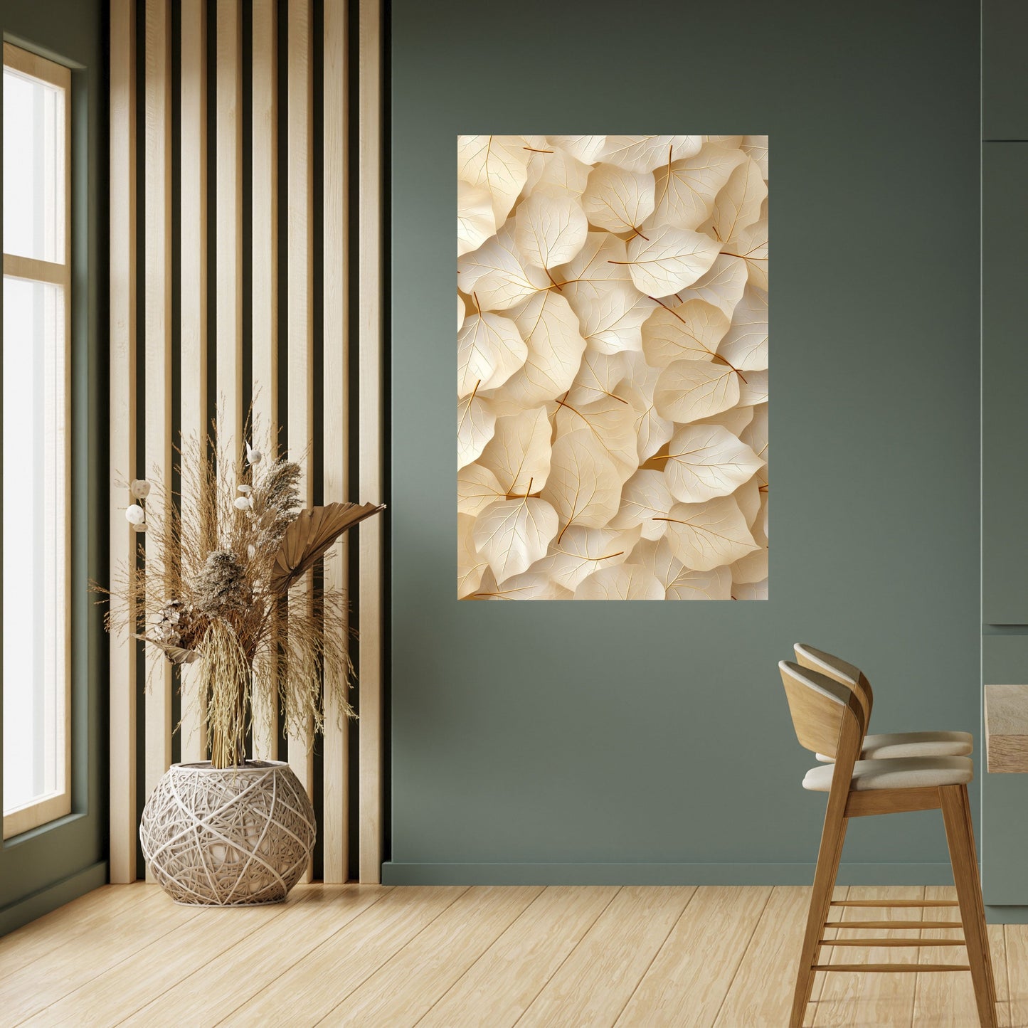 Poster verticale staccabile e attaccabile VELLUM LEAF SYMPHONY