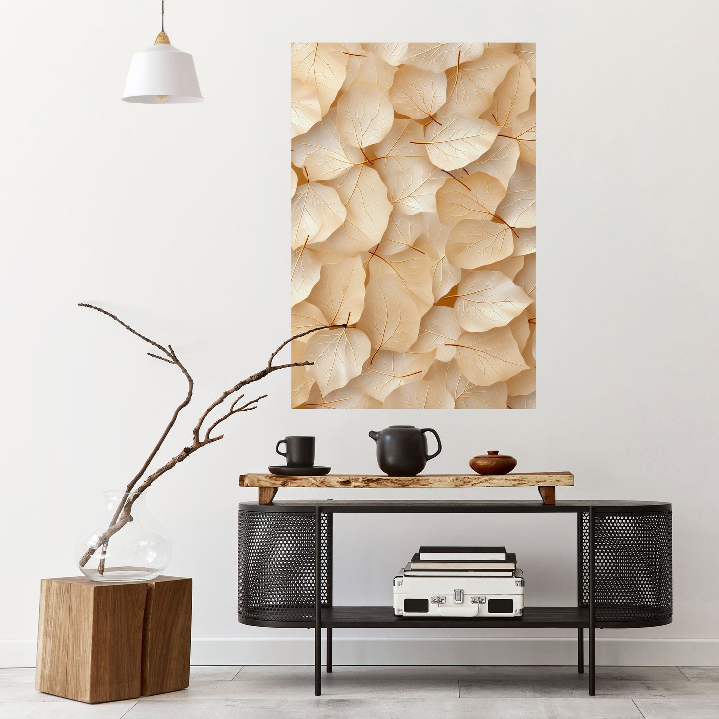 Poster verticale staccabile e attaccabile VELLUM LEAF SYMPHONY