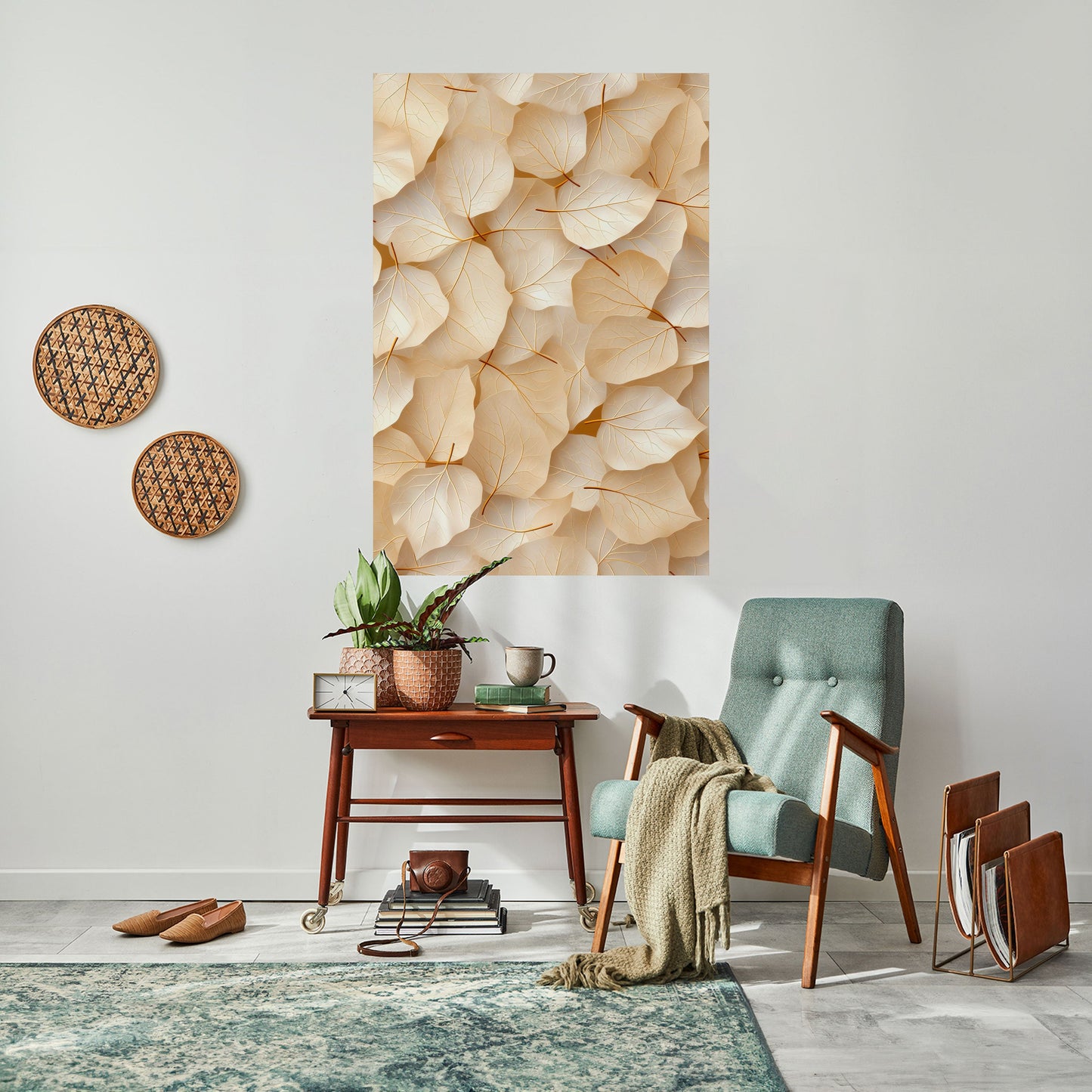 Poster verticale staccabile e attaccabile VELLUM LEAF SYMPHONY