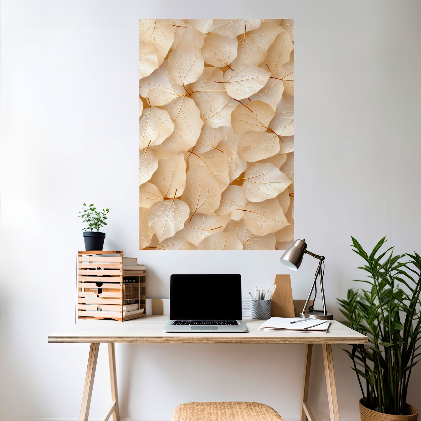 Poster verticale staccabile e attaccabile VELLUM LEAF SYMPHONY