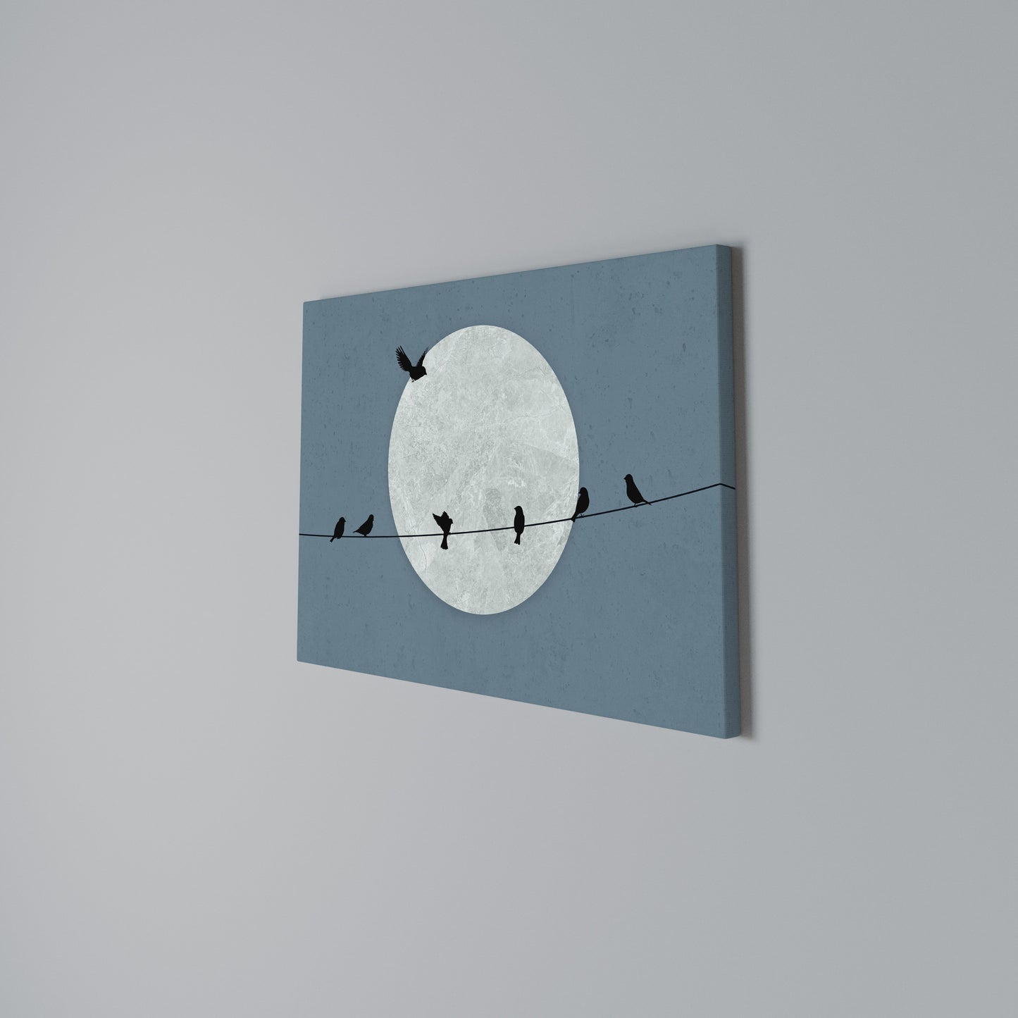 MOONLIT REST Stampa su tela orizzontale