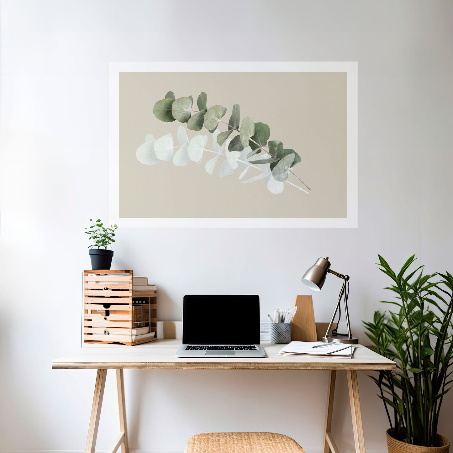 Poster orizzontale staccabile e attaccabile NATURA TRASLUCIDA