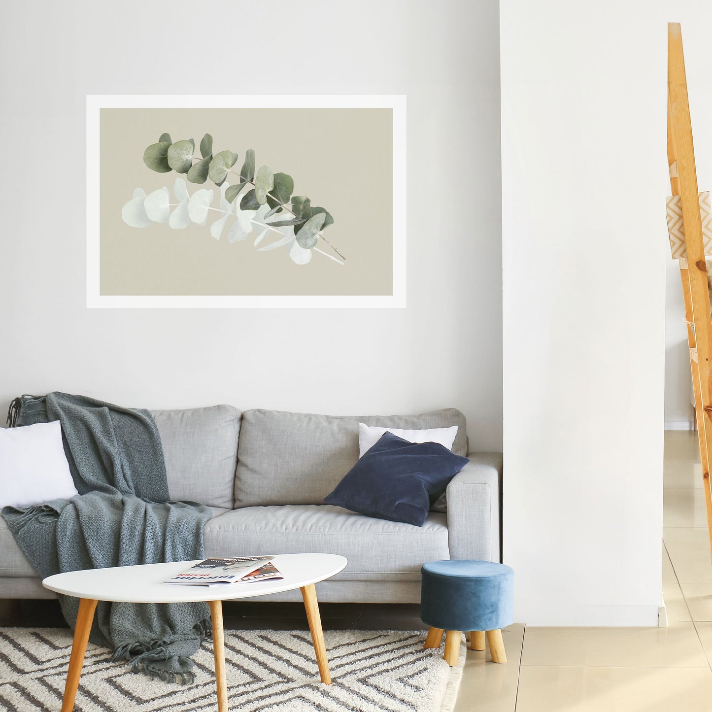 Poster orizzontale staccabile e attaccabile NATURA TRASLUCIDA
