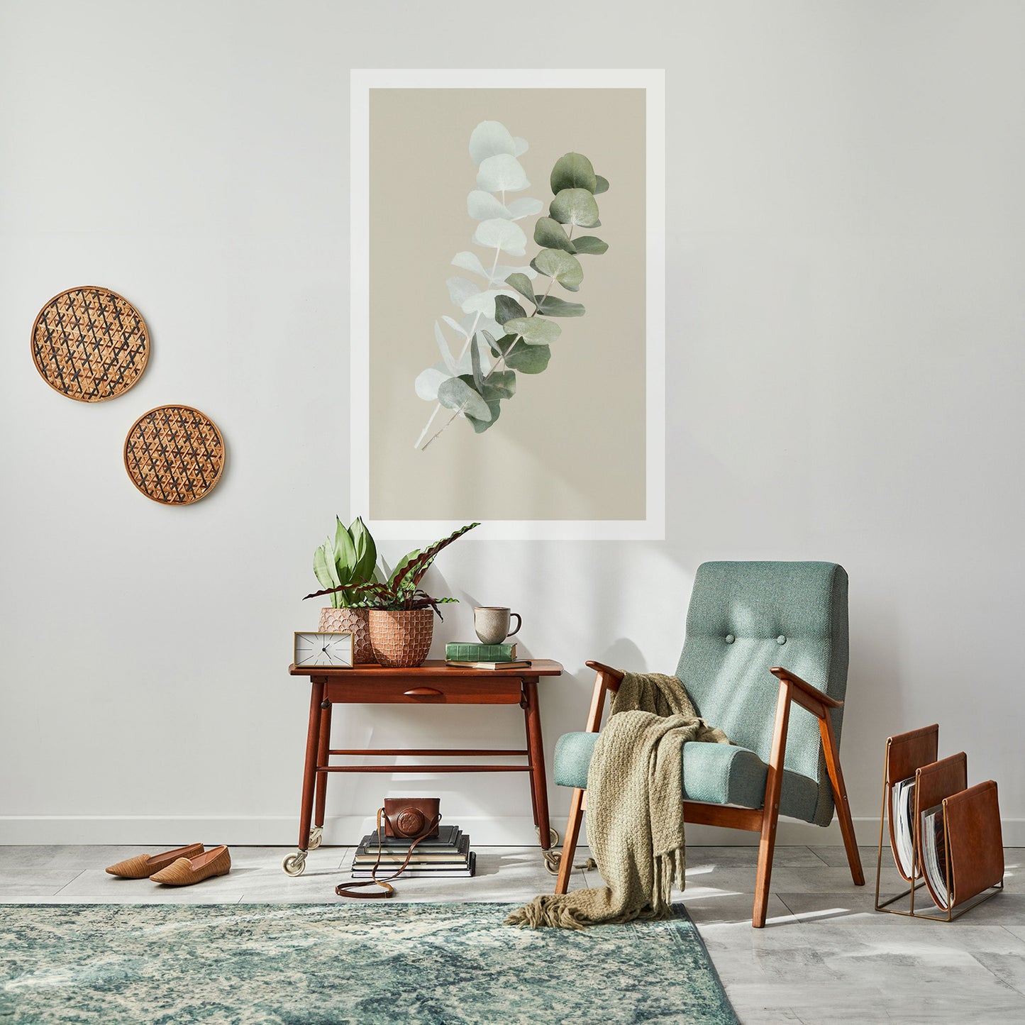 Poster verticale staccabile e attaccabile NATURA TRASLUCIDA