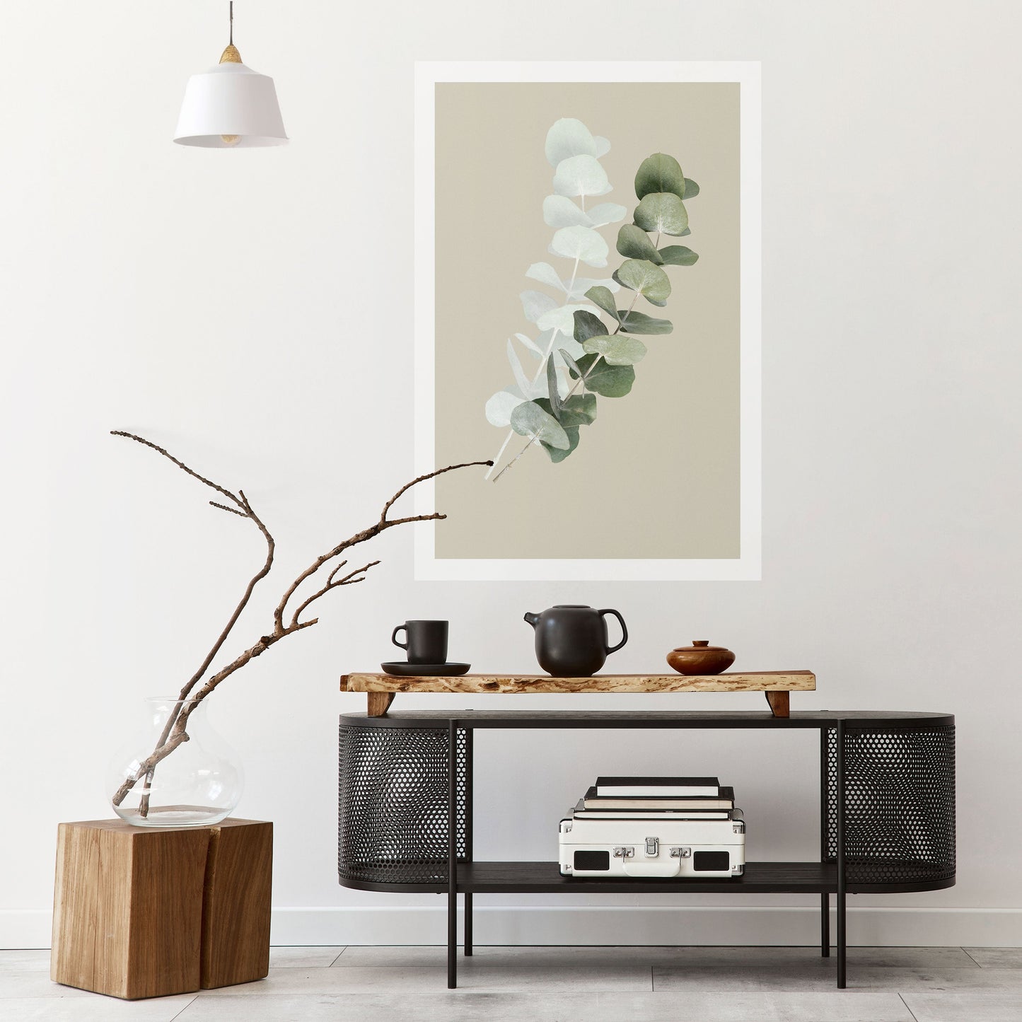 Poster verticale staccabile e attaccabile NATURA TRASLUCIDA