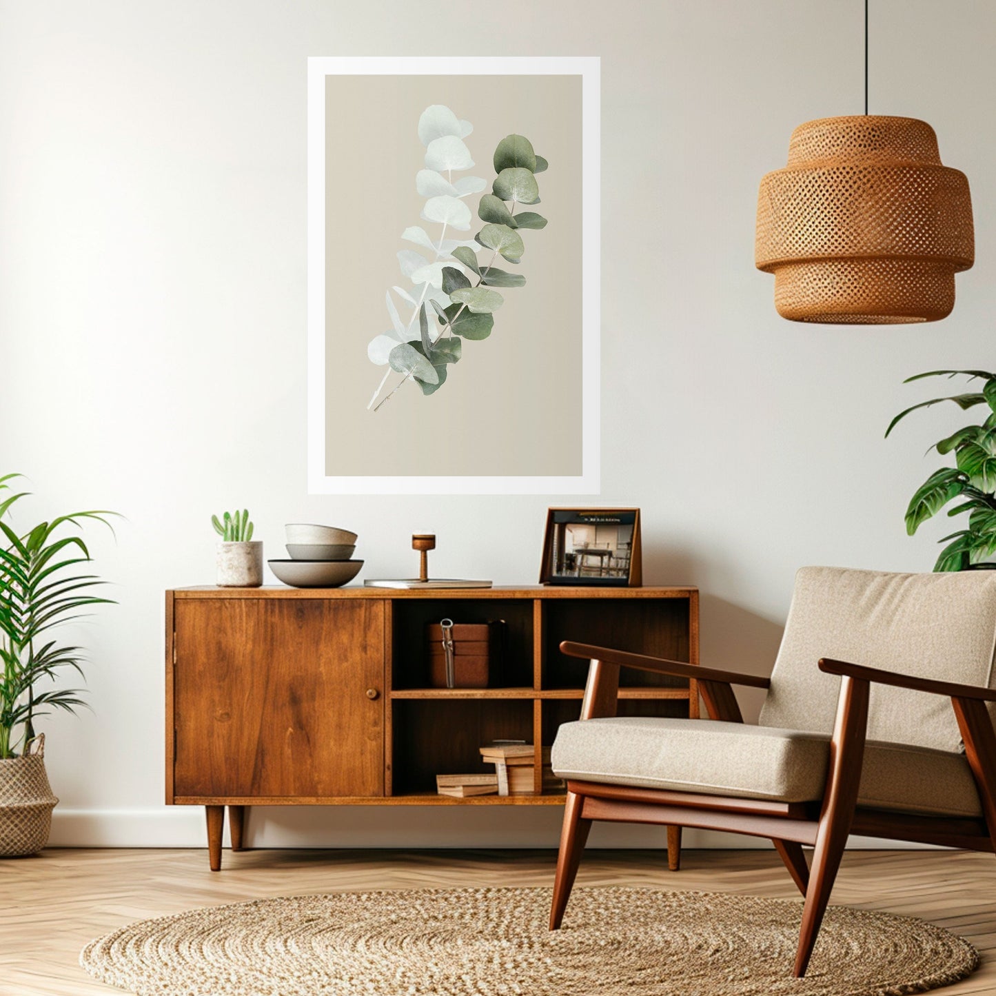 Poster verticale staccabile e attaccabile NATURA TRASLUCIDA