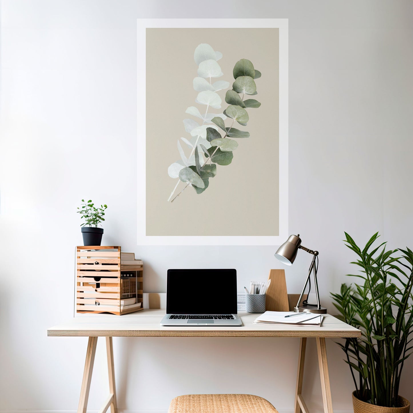 Poster verticale staccabile e attaccabile NATURA TRASLUCIDA