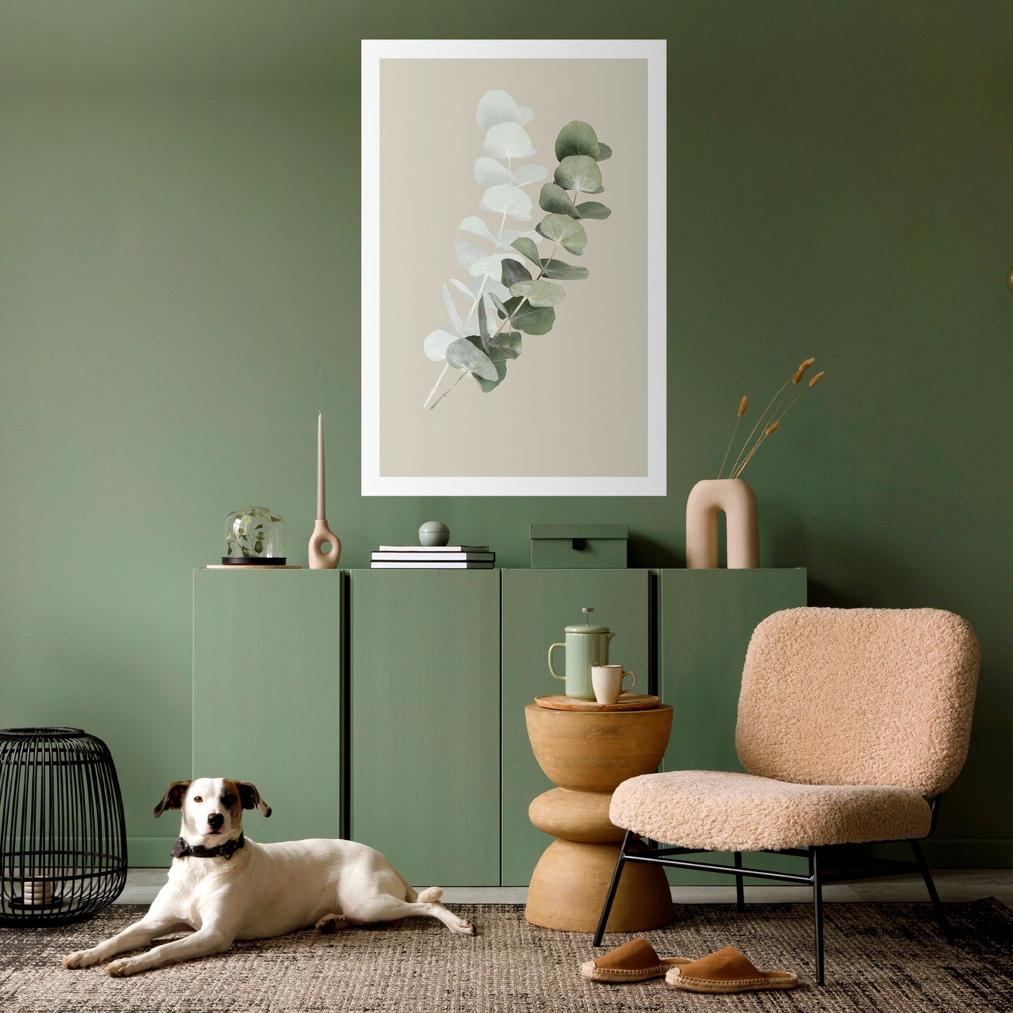 Poster verticale staccabile e attaccabile NATURA TRASLUCIDA