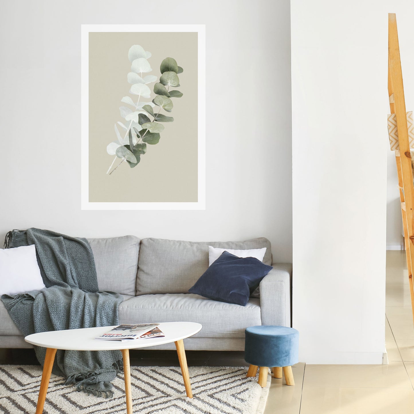 Poster verticale staccabile e attaccabile NATURA TRASLUCIDA