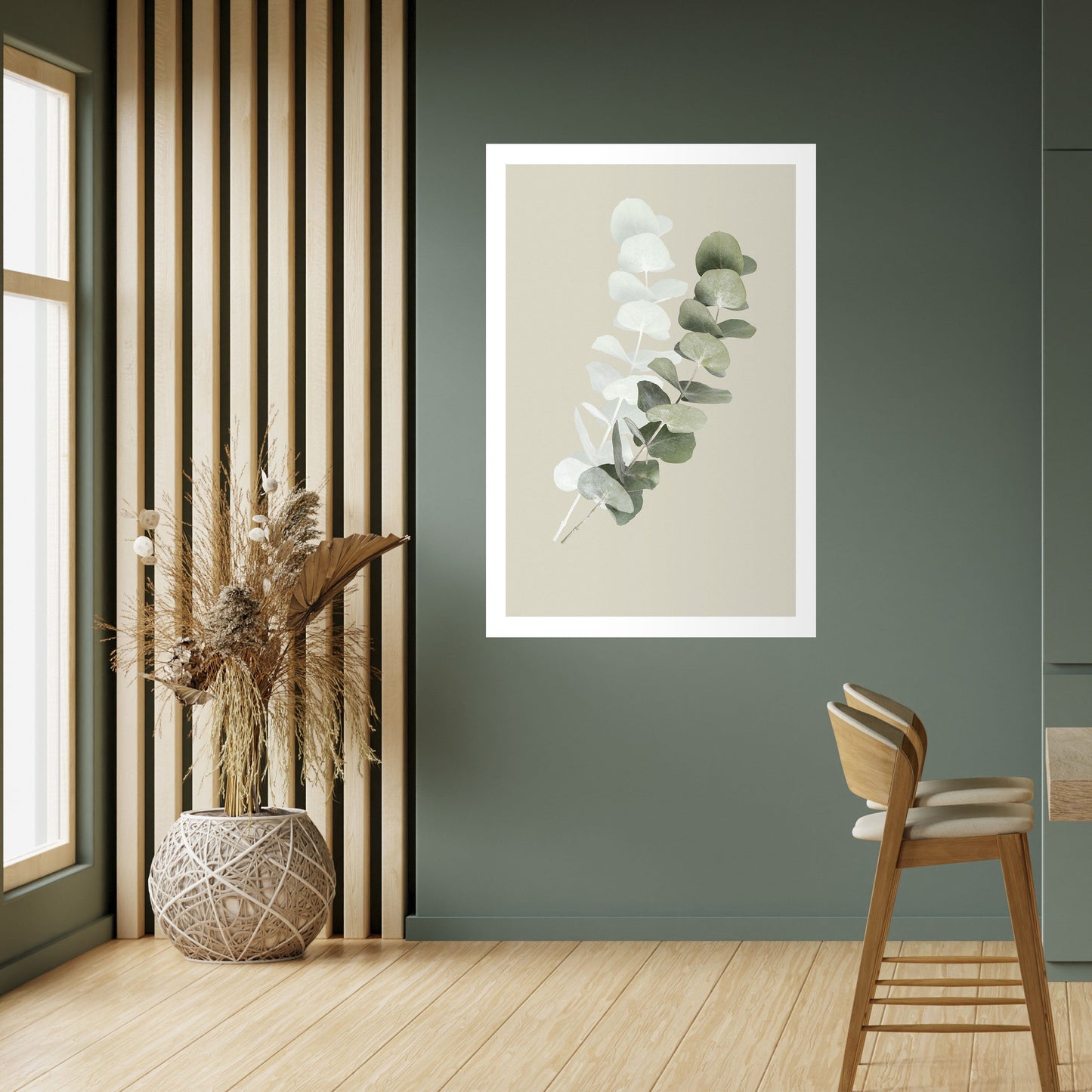 Poster verticale staccabile e attaccabile NATURA TRASLUCIDA