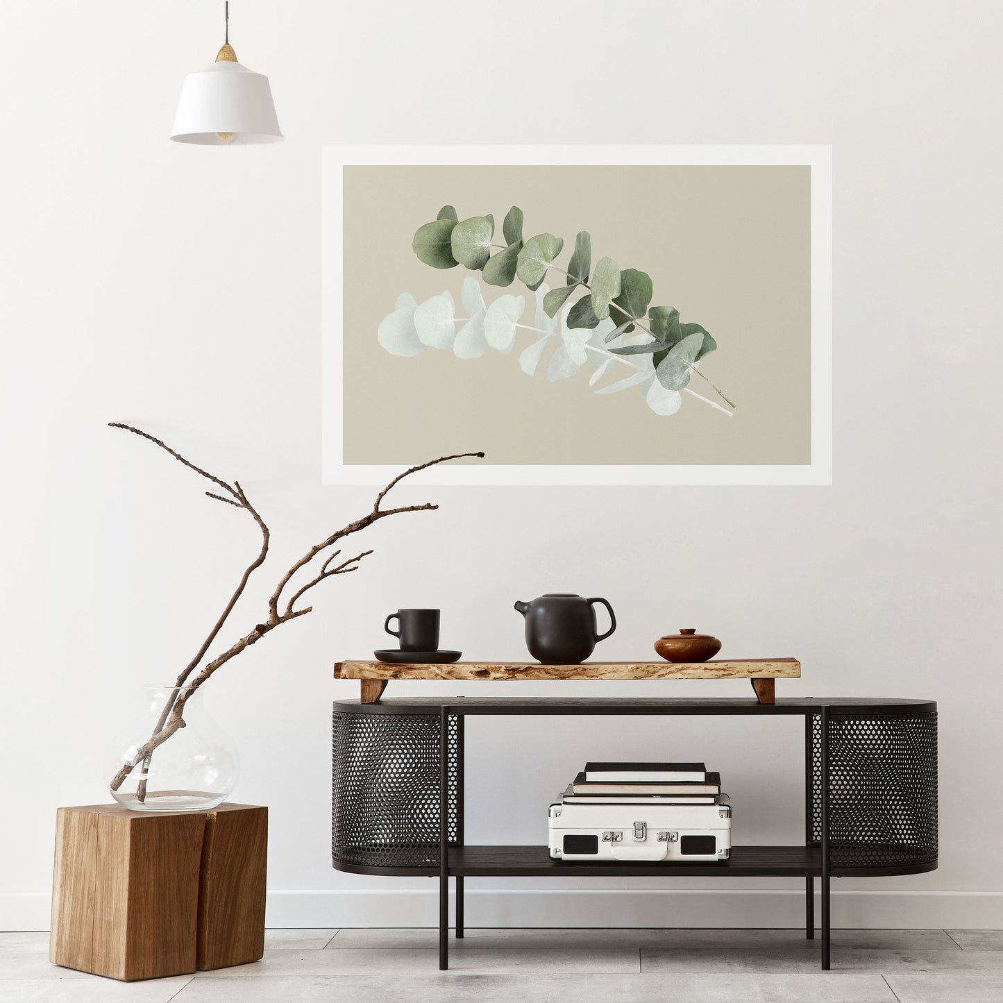 Poster orizzontale staccabile e attaccabile NATURA TRASLUCIDA
