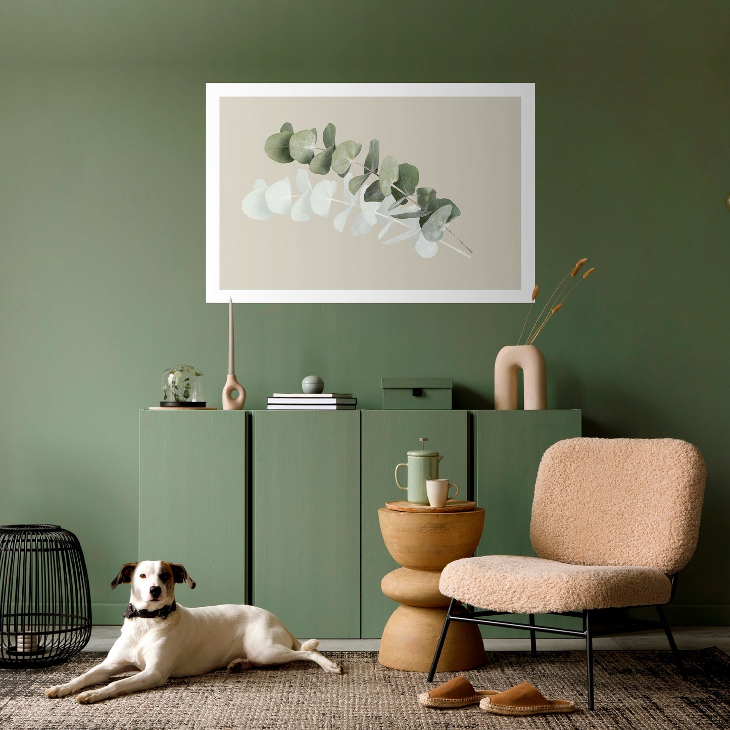Poster orizzontale staccabile e attaccabile NATURA TRASLUCIDA