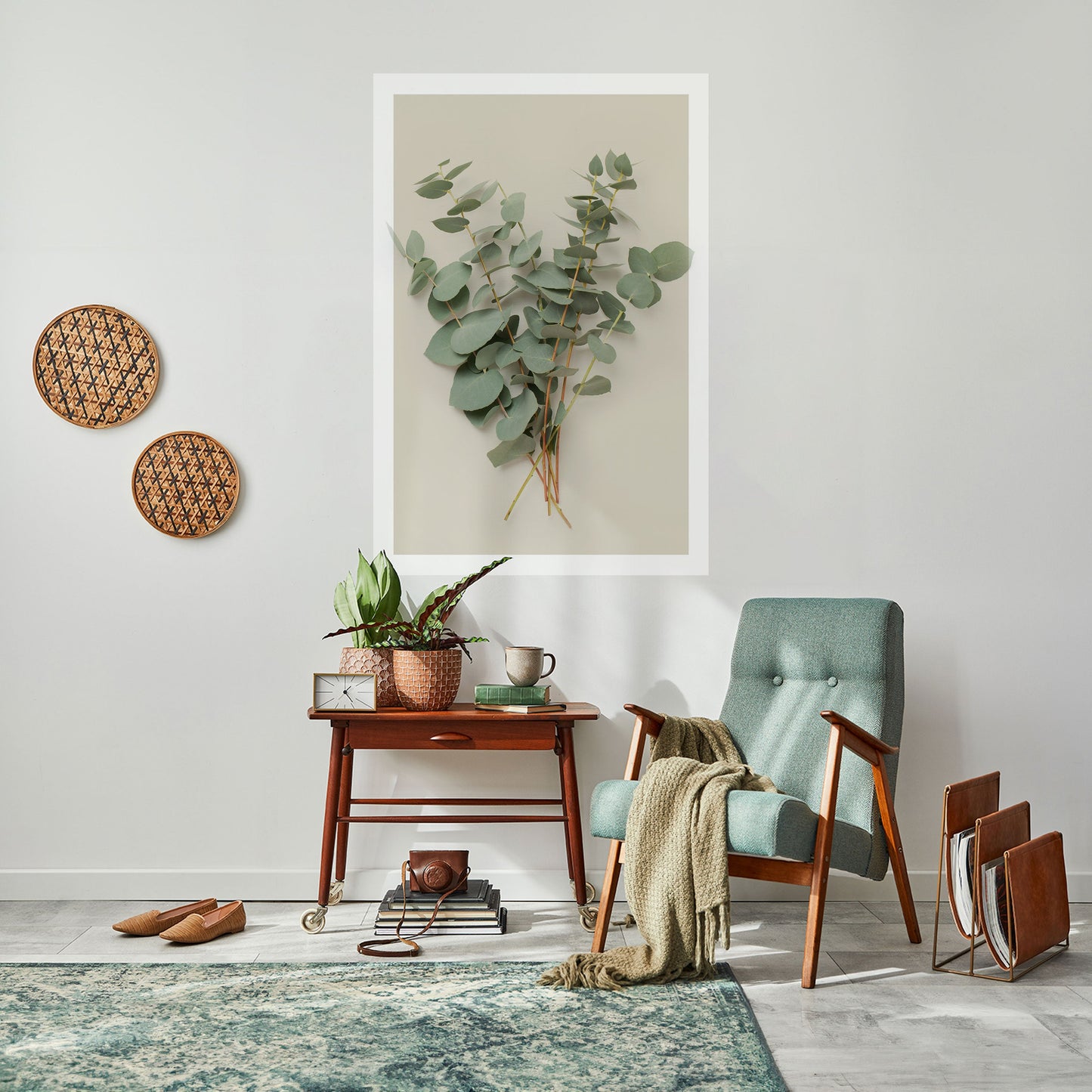 FOLIAGE FANTASIES Peel and Stick Vertical Poster