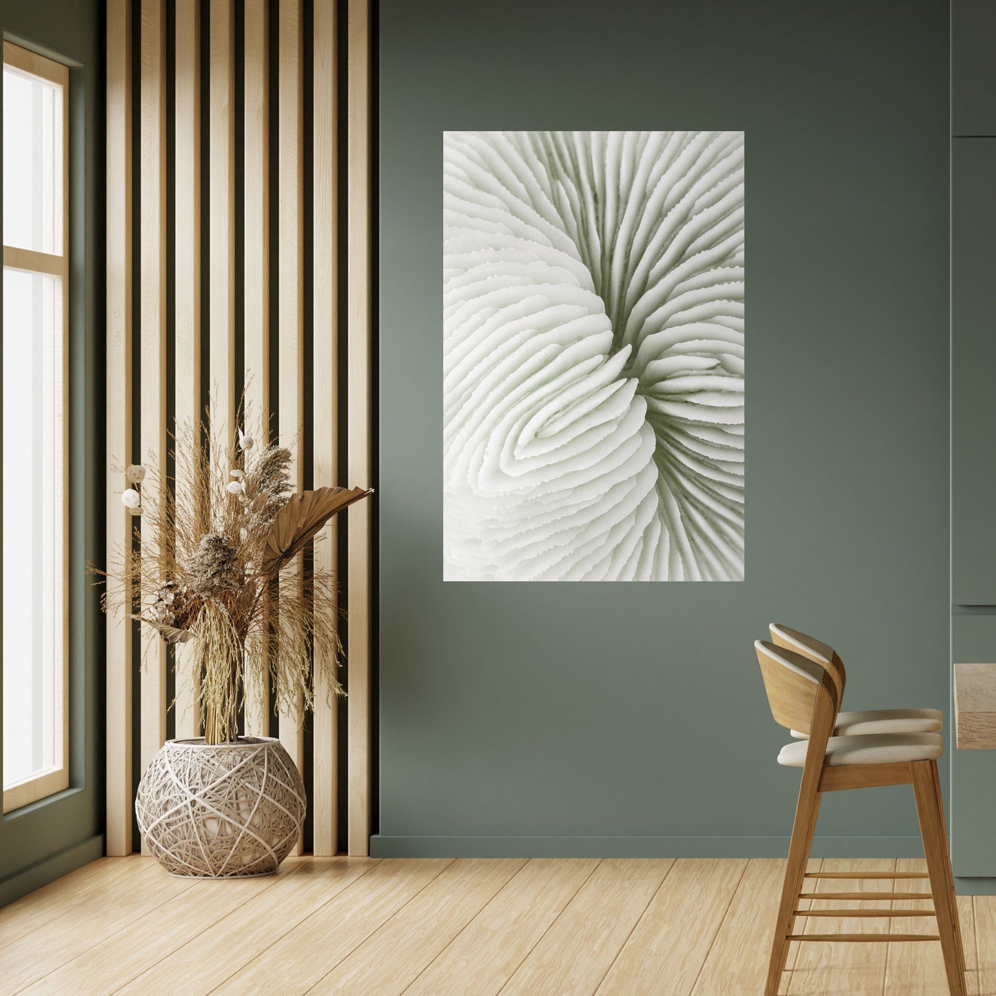 Poster verticale staccabile e attaccabile SIMMETRIA DELLA NATURA