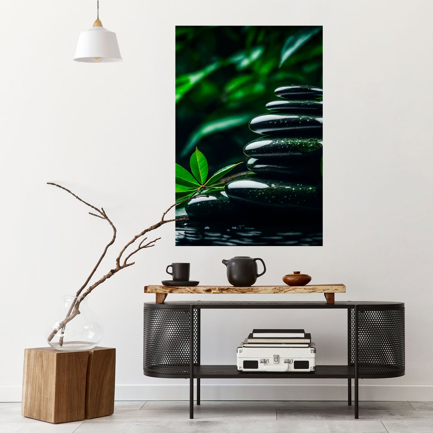 HARMONY STONES Poster verticale staccabile e attaccabile