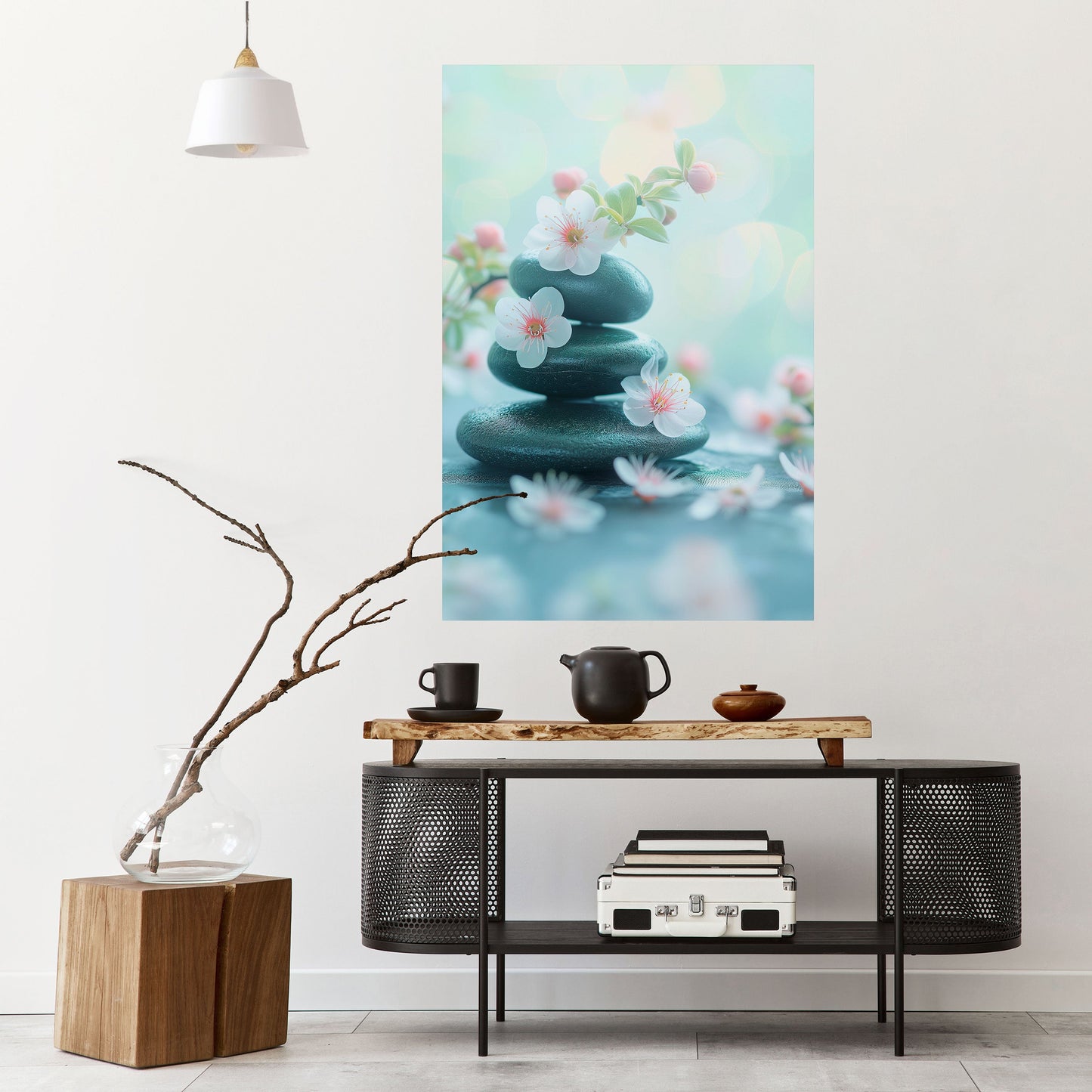 MINDFUL MOMENTS Peel and Stick Vertical Poster
