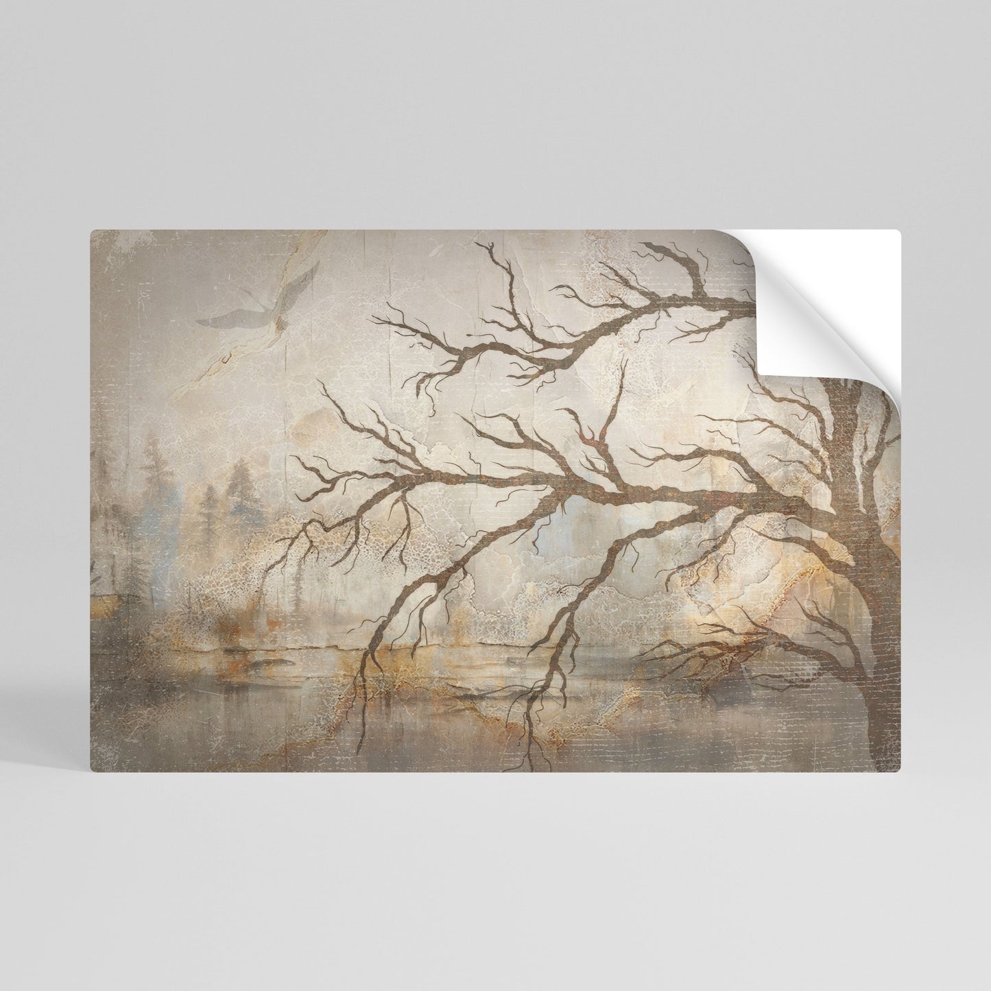 Poster orizzontale staccabile e attaccabile FLIGHT OF FANTASY