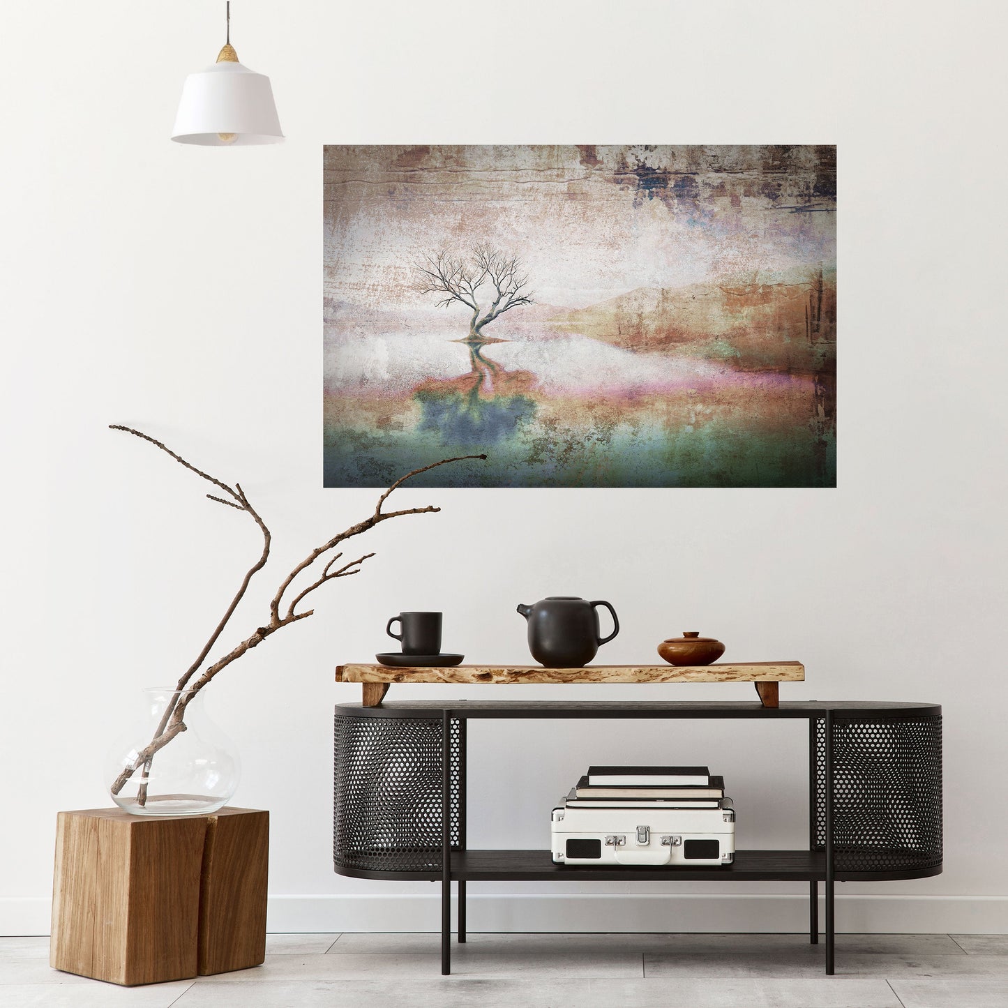 Poster orizzontale staccabile e attaccabile FADING MEMORIES