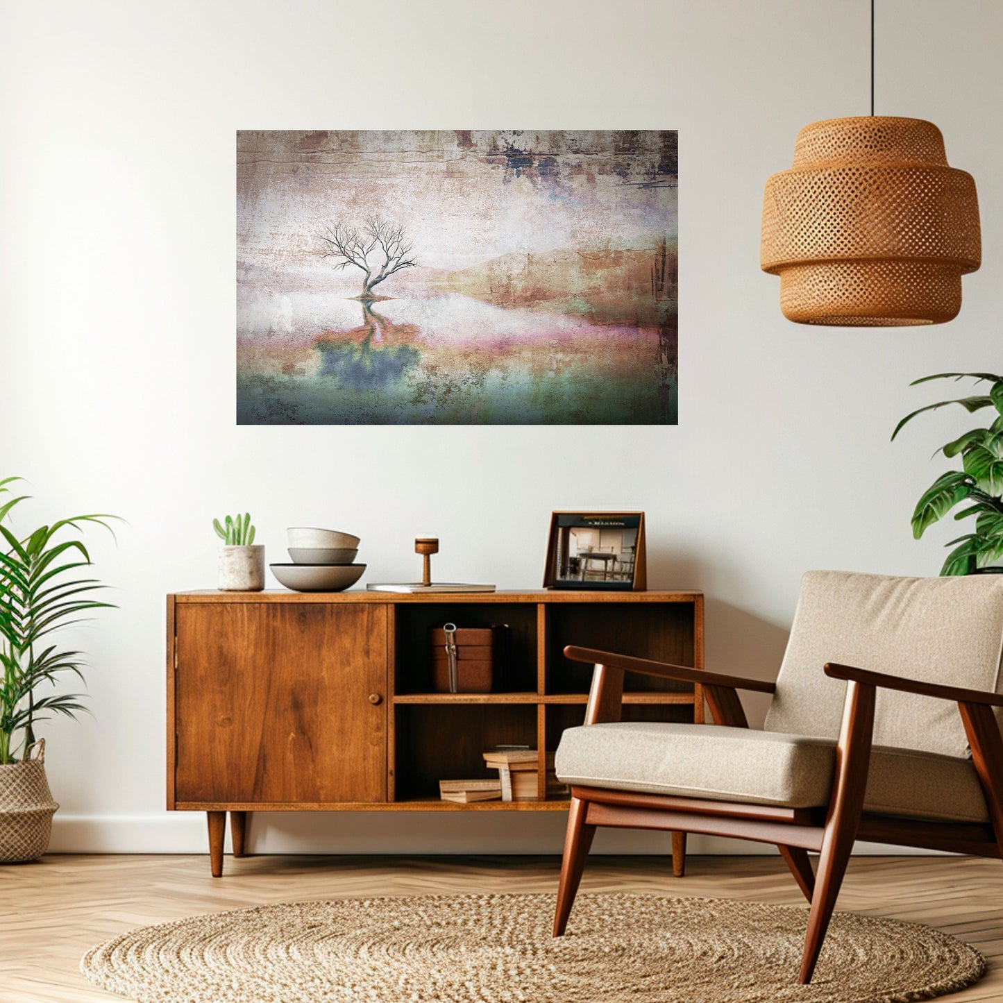 Poster orizzontale staccabile e attaccabile FADING MEMORIES