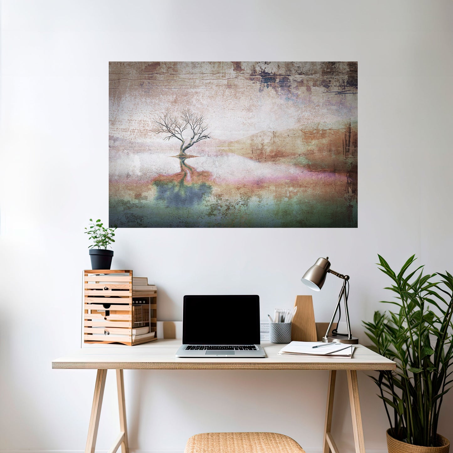 Poster orizzontale staccabile e attaccabile FADING MEMORIES