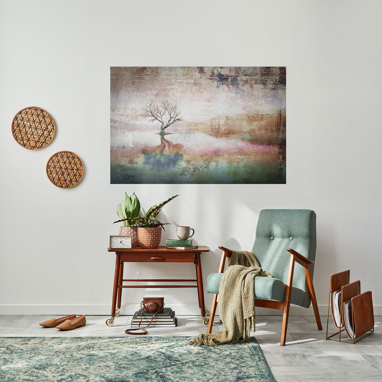 Poster orizzontale staccabile e attaccabile FADING MEMORIES