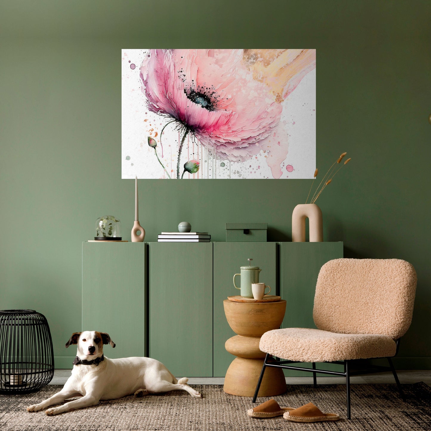 Poster orizzontale VIVID TRANQUILITY stacca e attacca