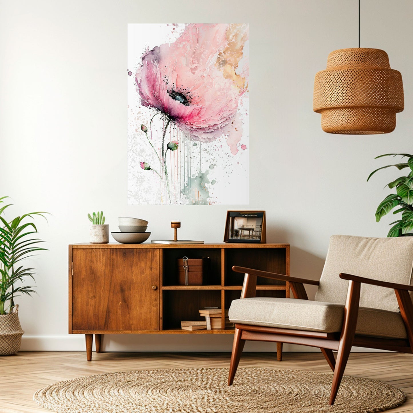 Poster verticale VIVID TRANQUILITY stacca e attacca