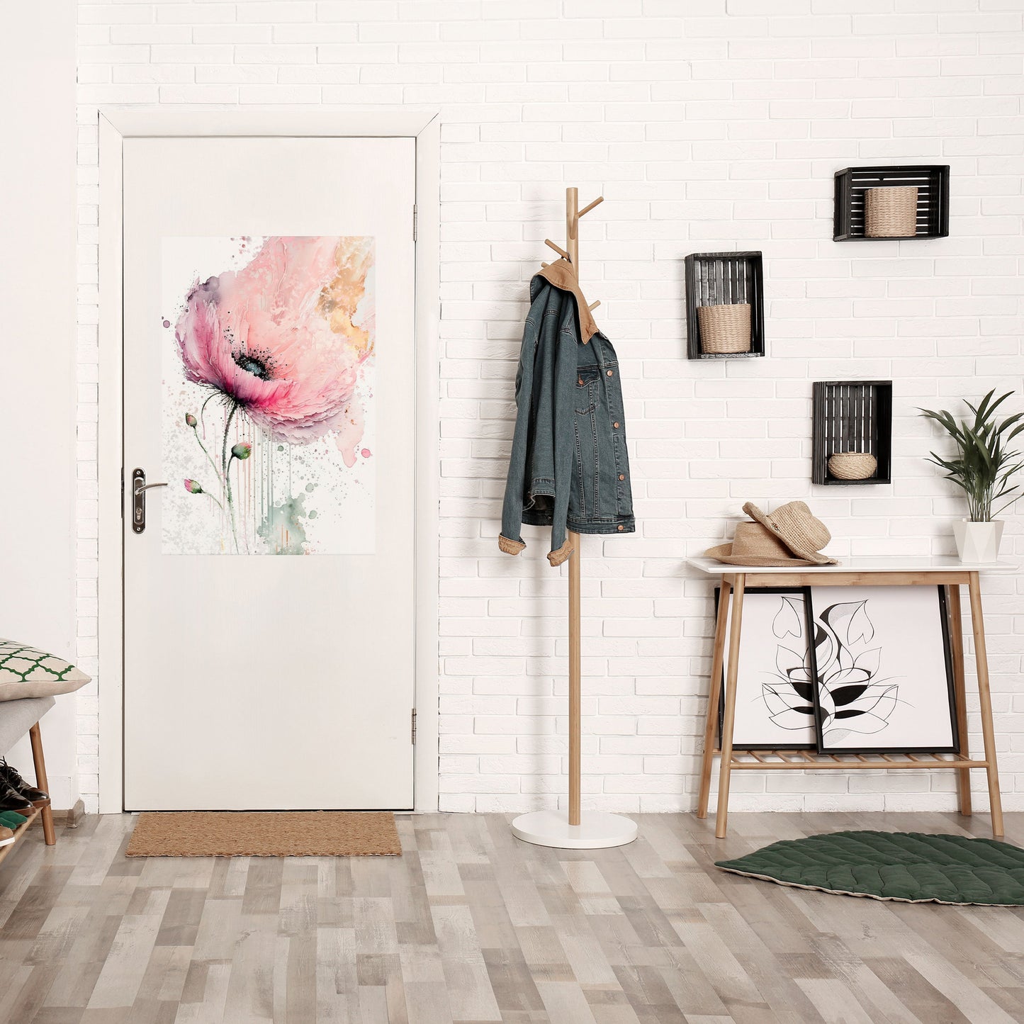 Poster verticale VIVID TRANQUILITY stacca e attacca