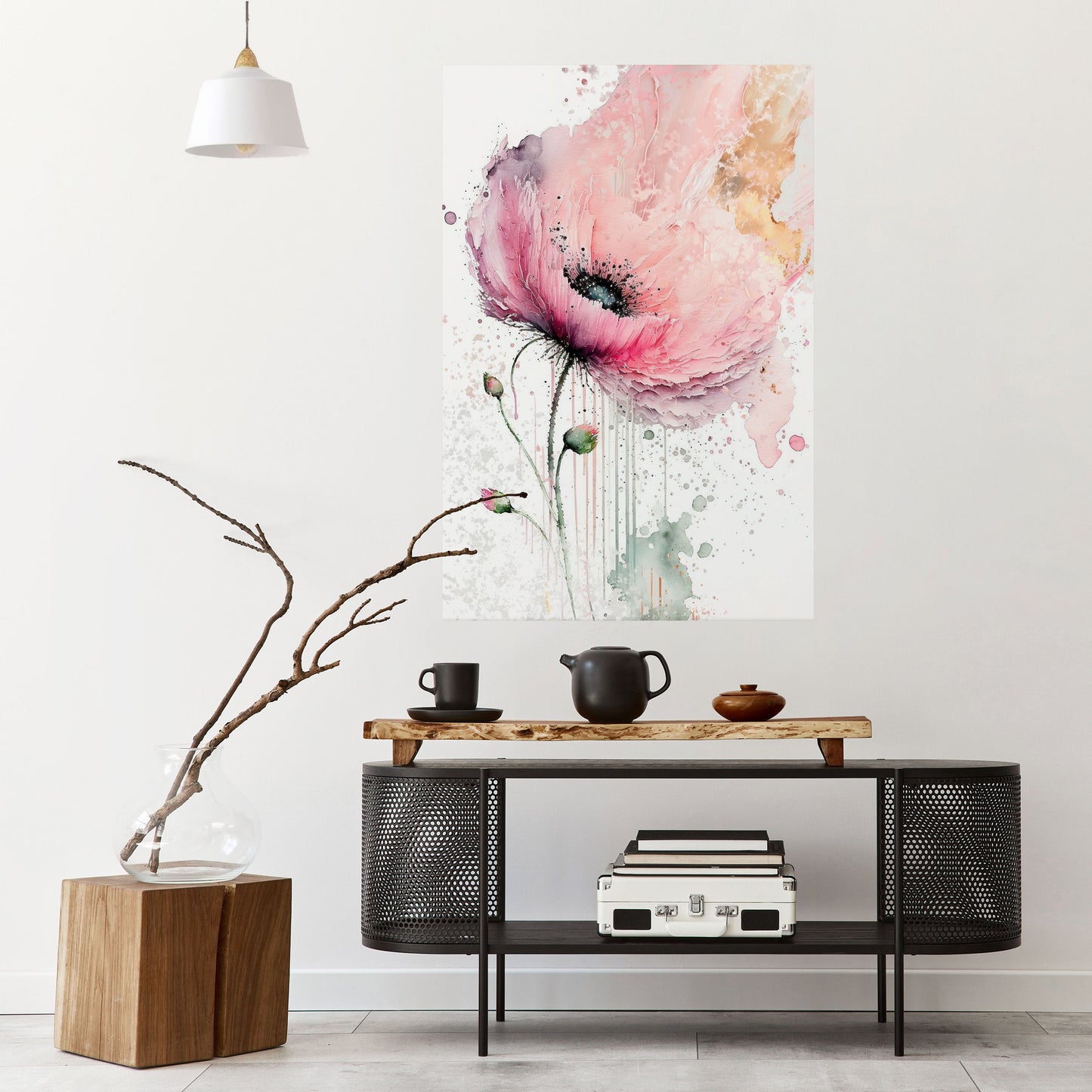 Poster verticale VIVID TRANQUILITY stacca e attacca
