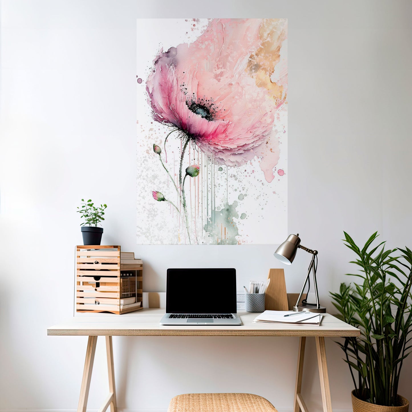 Poster verticale VIVID TRANQUILITY stacca e attacca