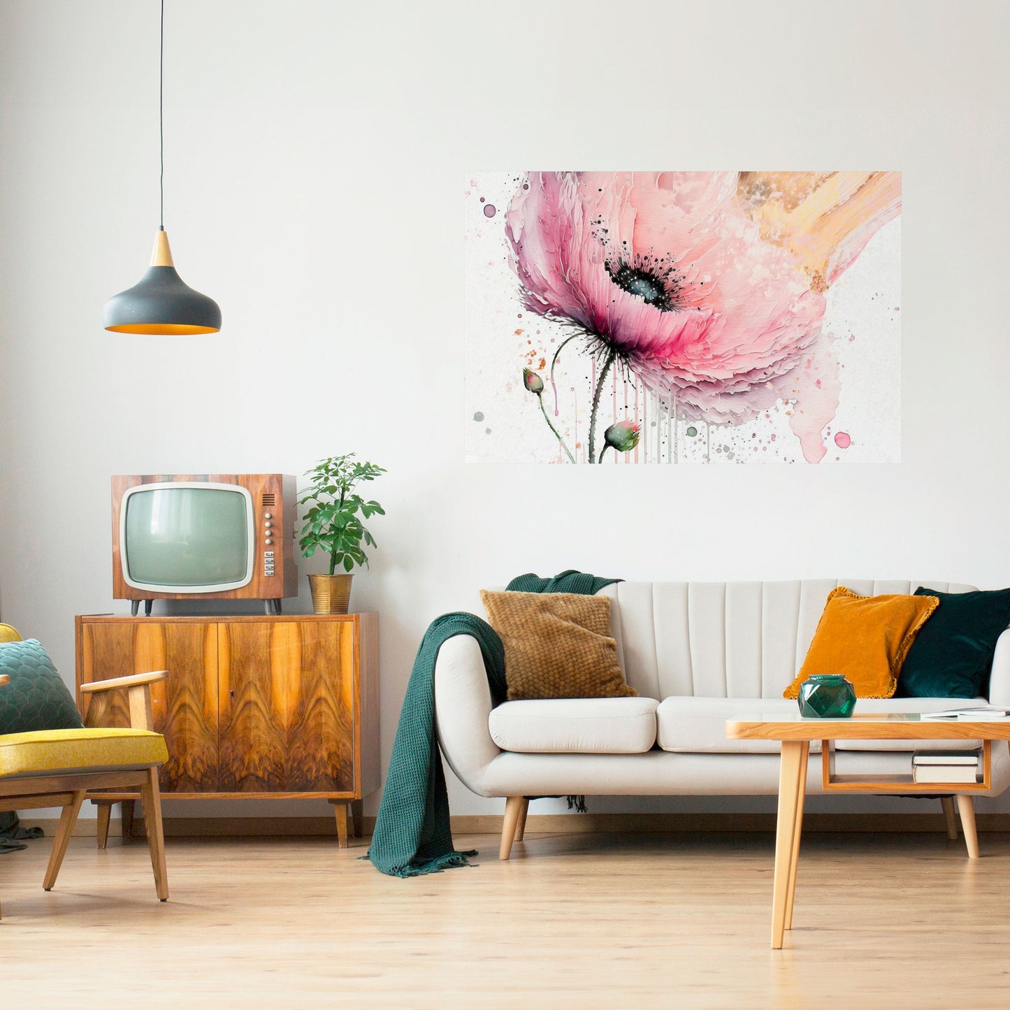 Poster orizzontale VIVID TRANQUILITY stacca e attacca