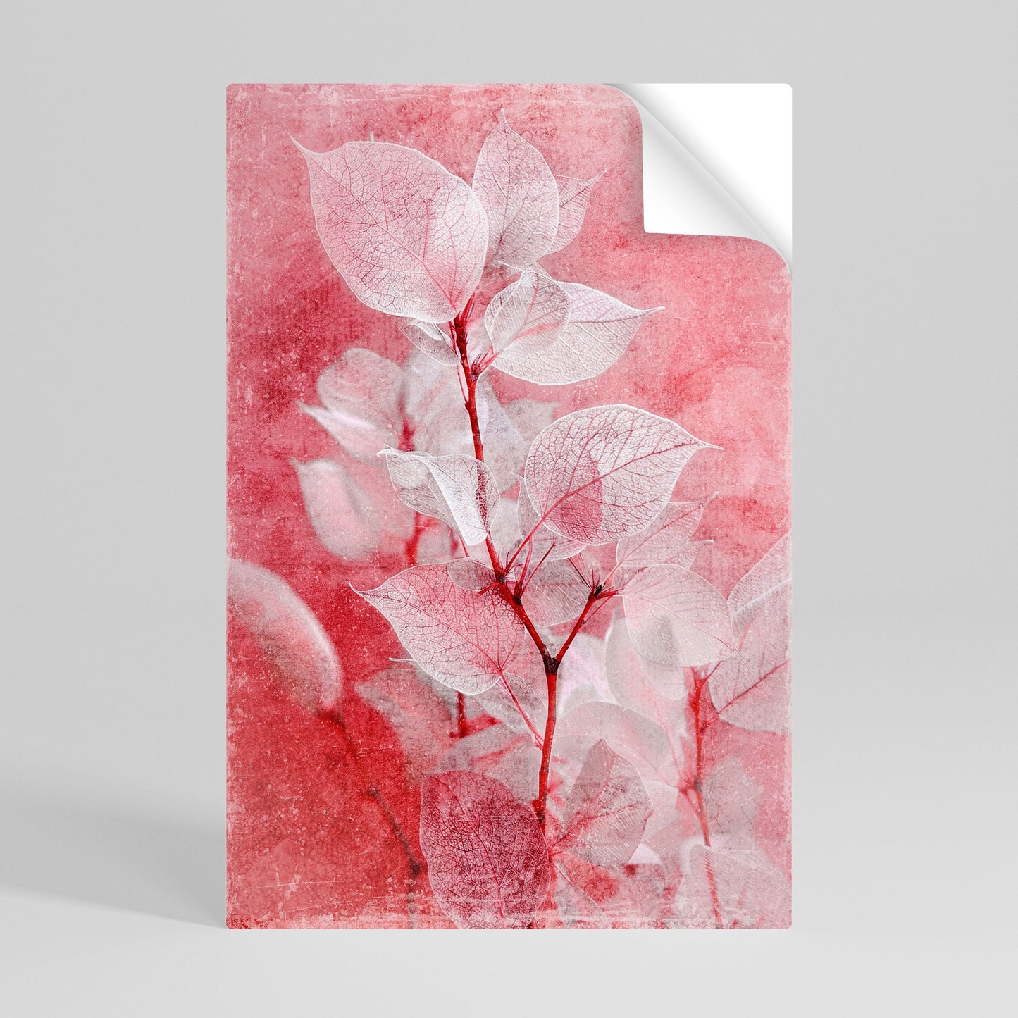 Poster verticale staccabile e attaccabile ETHERAL PETAL GLOW