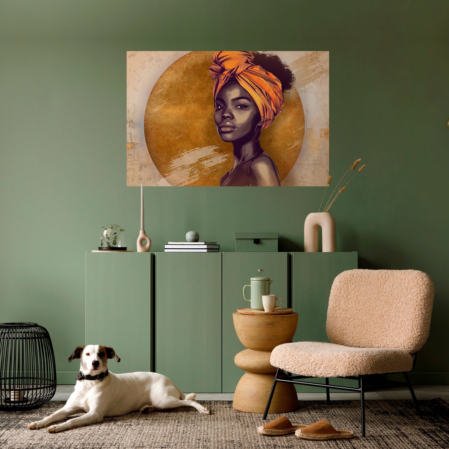 FORZA SENZA TEMPO Poster orizzontale staccabile e attaccabile