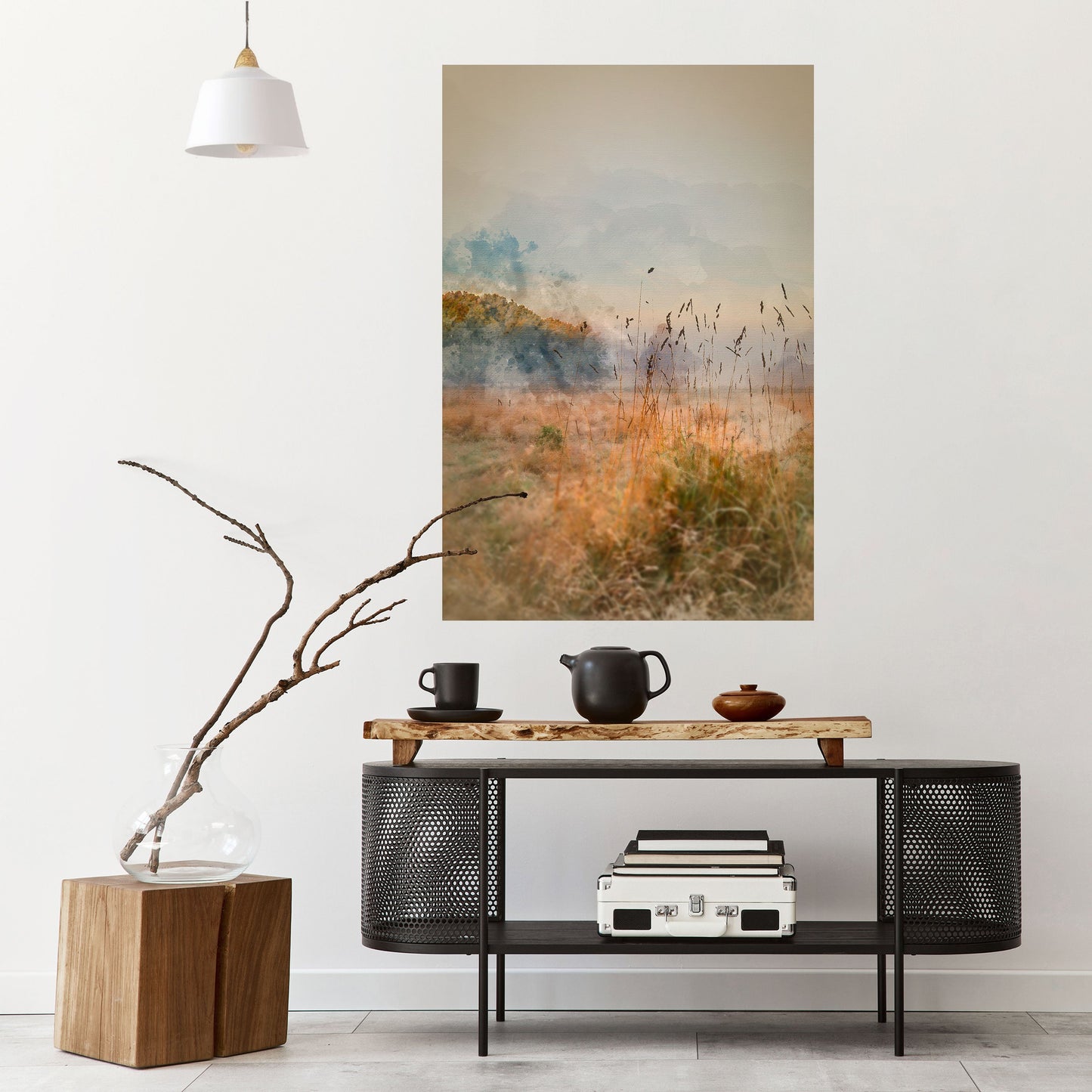 TRISTEZZA ESTIVA Poster verticale staccabile e attaccabile