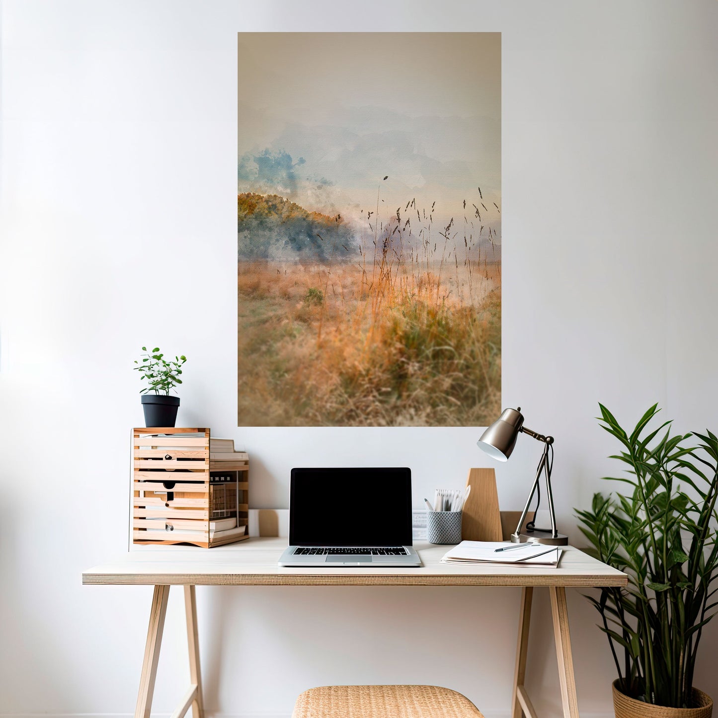 TRISTEZZA ESTIVA Poster verticale staccabile e attaccabile