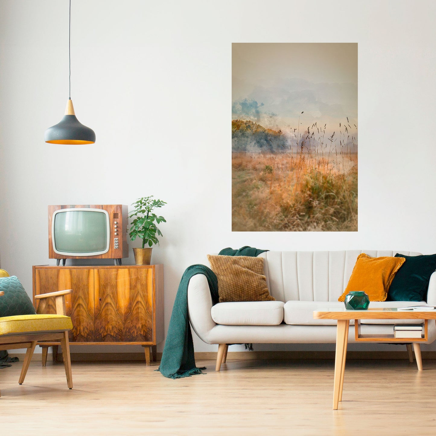 TRISTEZZA ESTIVA Poster verticale staccabile e attaccabile