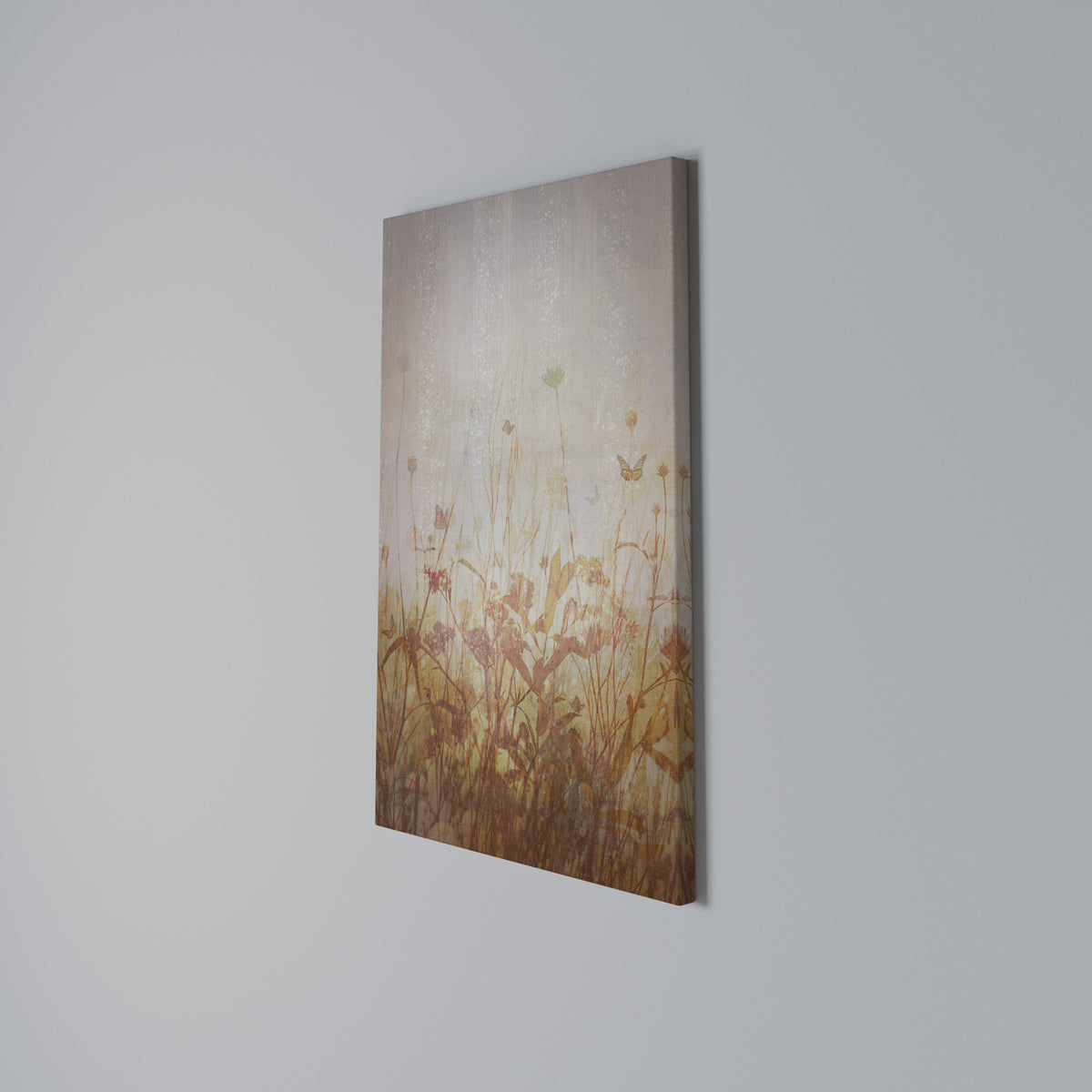 MEADOW BUTTERFLIES Stampa su tela verticale