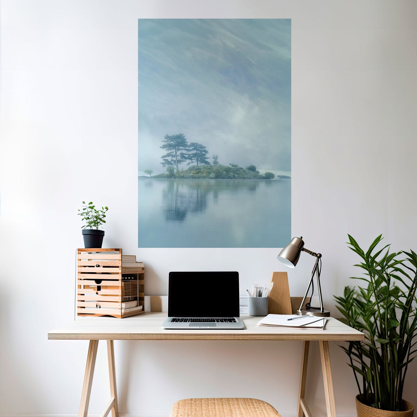 SILVER LAKE Poster verticale staccabile e attaccabile