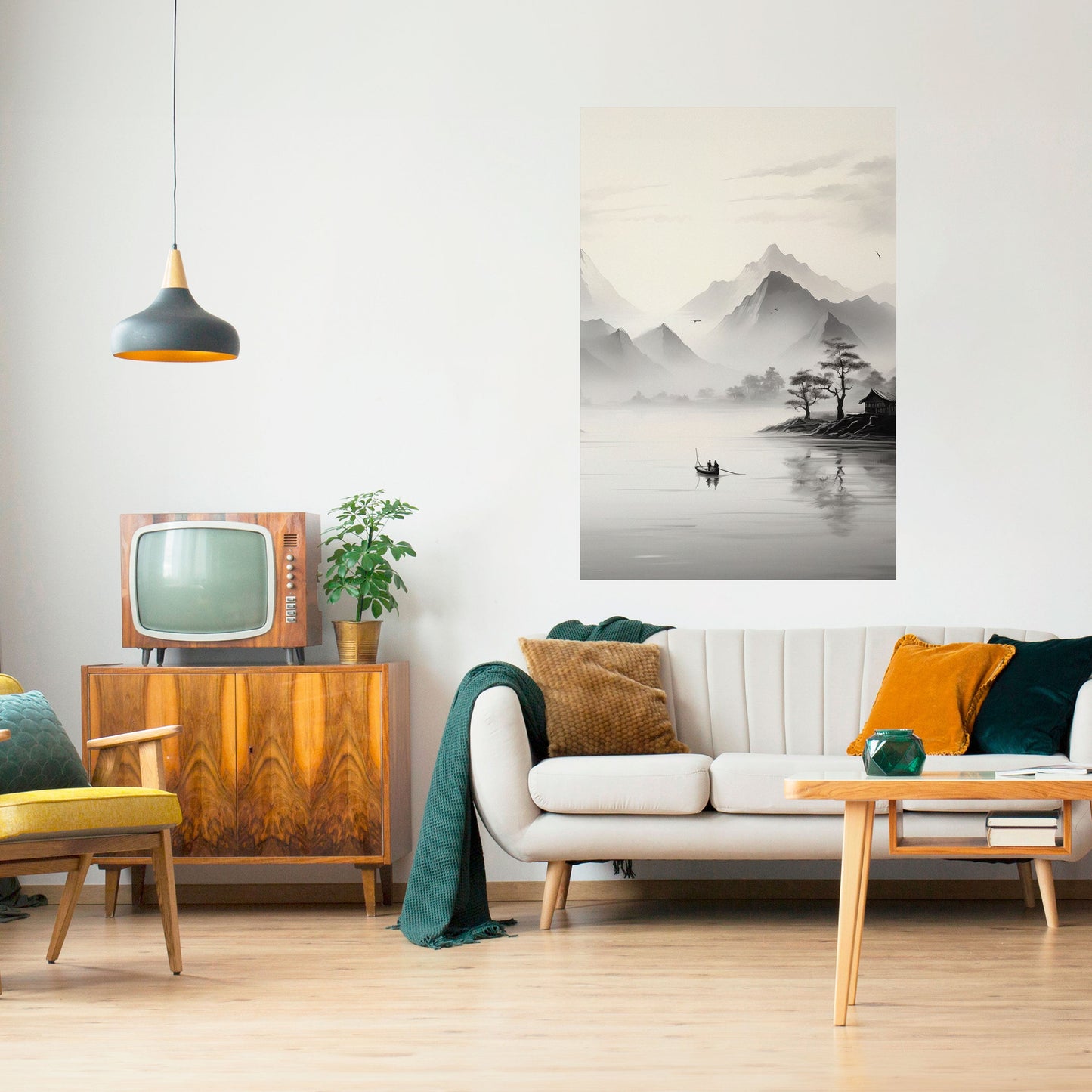 ASIAN VENTURE Poster verticale staccabile e attaccabile