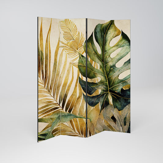 PARETE DELLA NATURA Divisorio decorativo a 4 pannelli