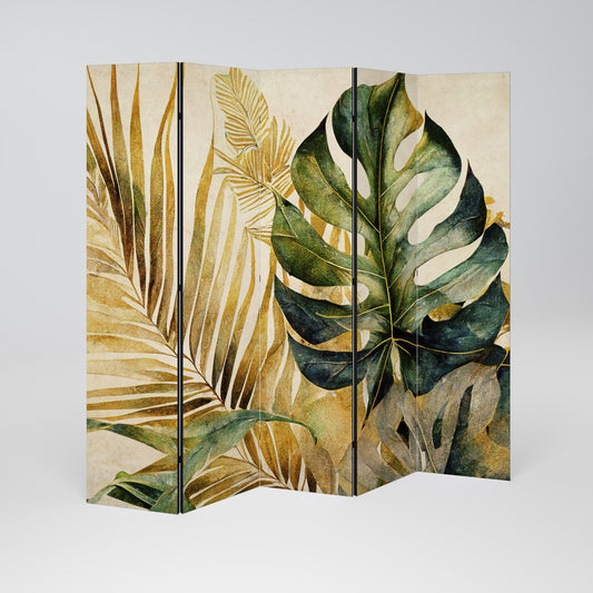 PARETE DELLA NATURA Divisorio decorativo a 5 pannelli