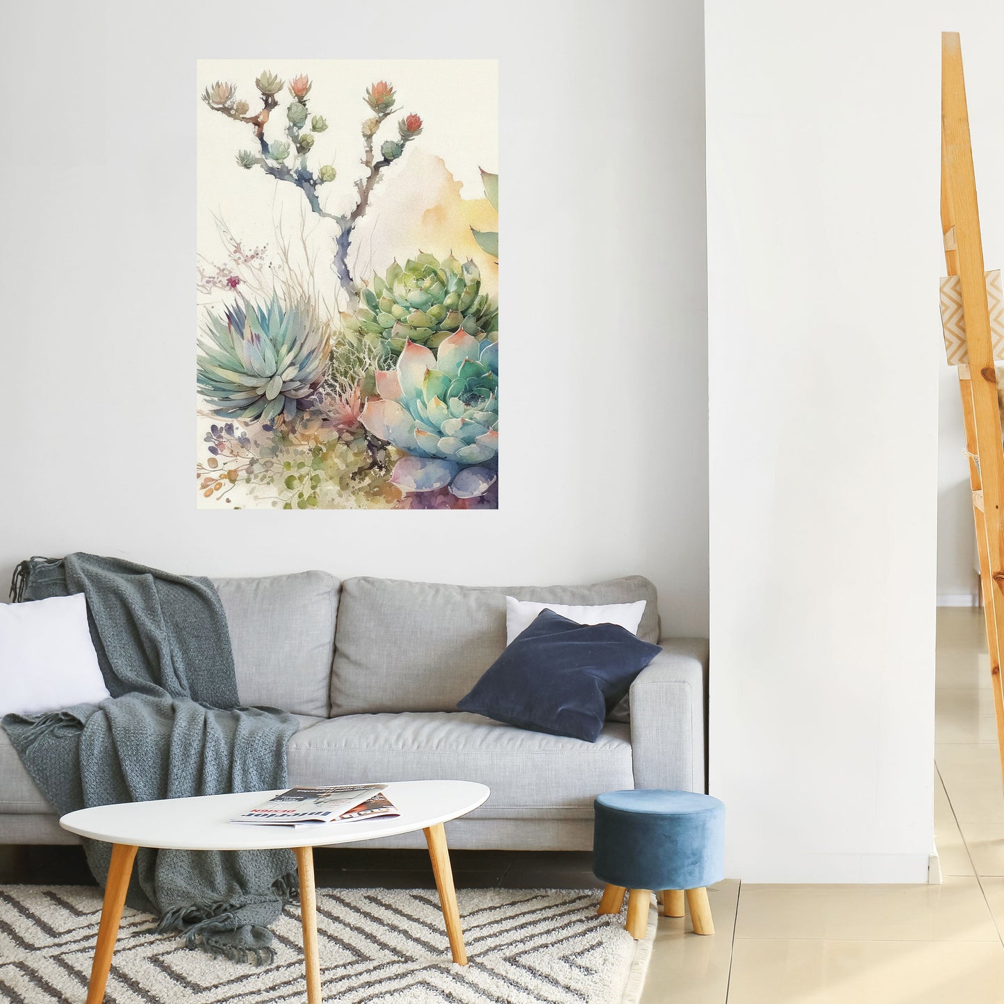 Poster verticale staccabile e attaccabile SECRET GARDEN