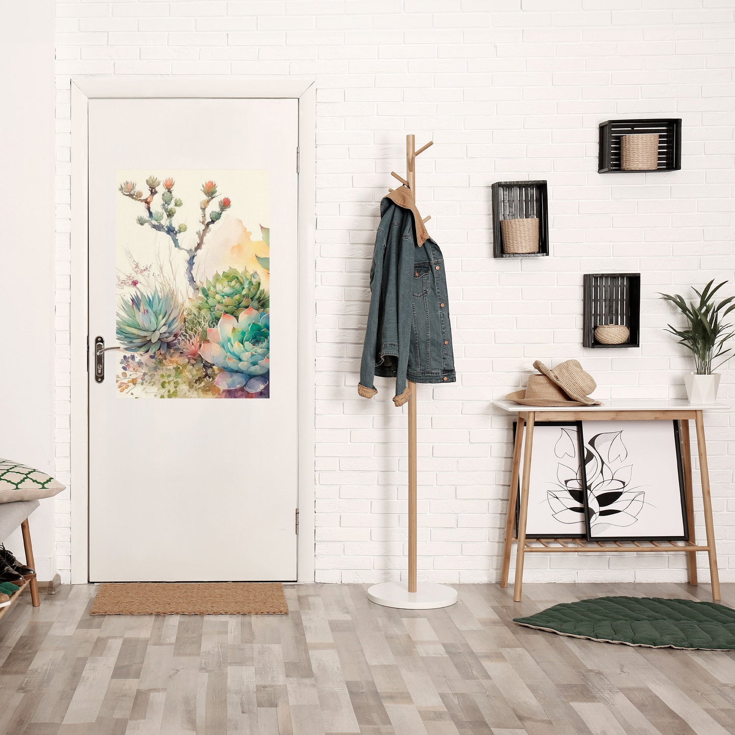 Poster verticale staccabile e attaccabile SECRET GARDEN