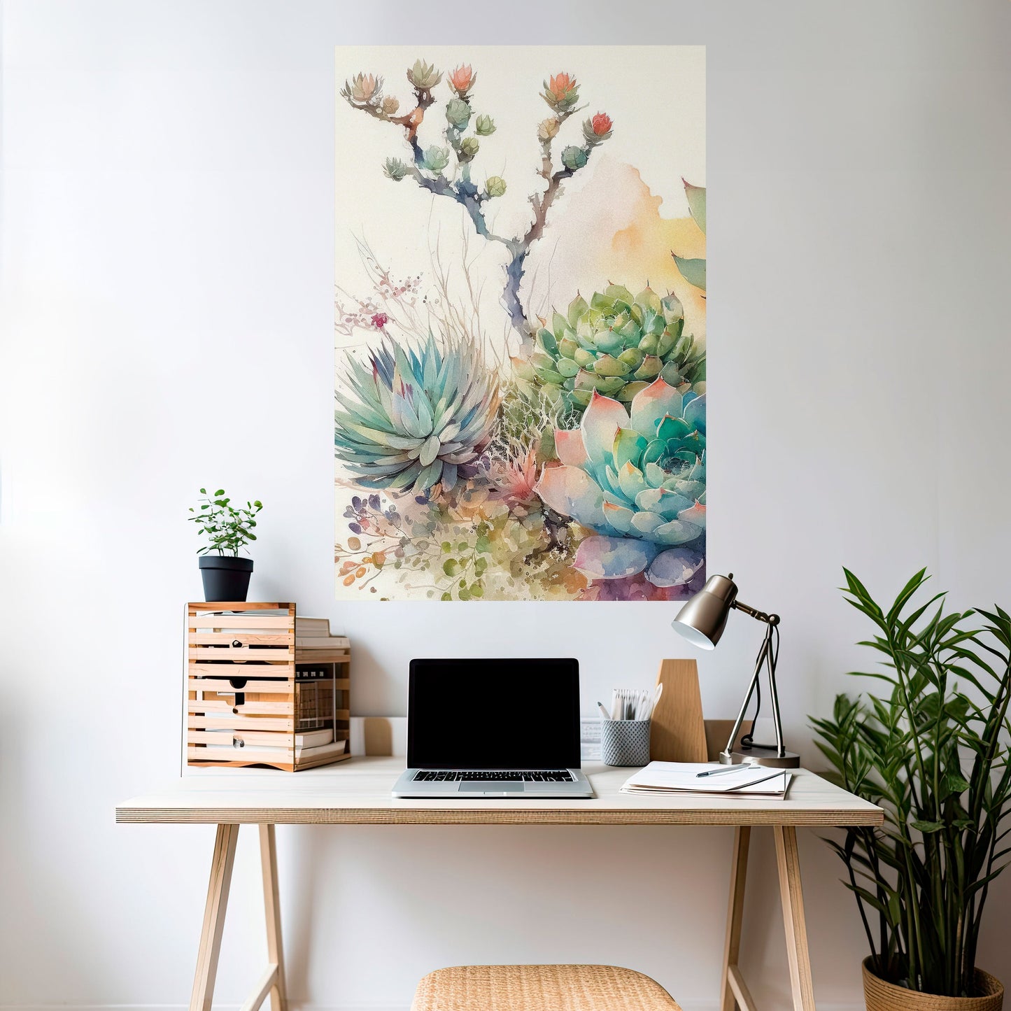 Poster verticale staccabile e attaccabile SECRET GARDEN